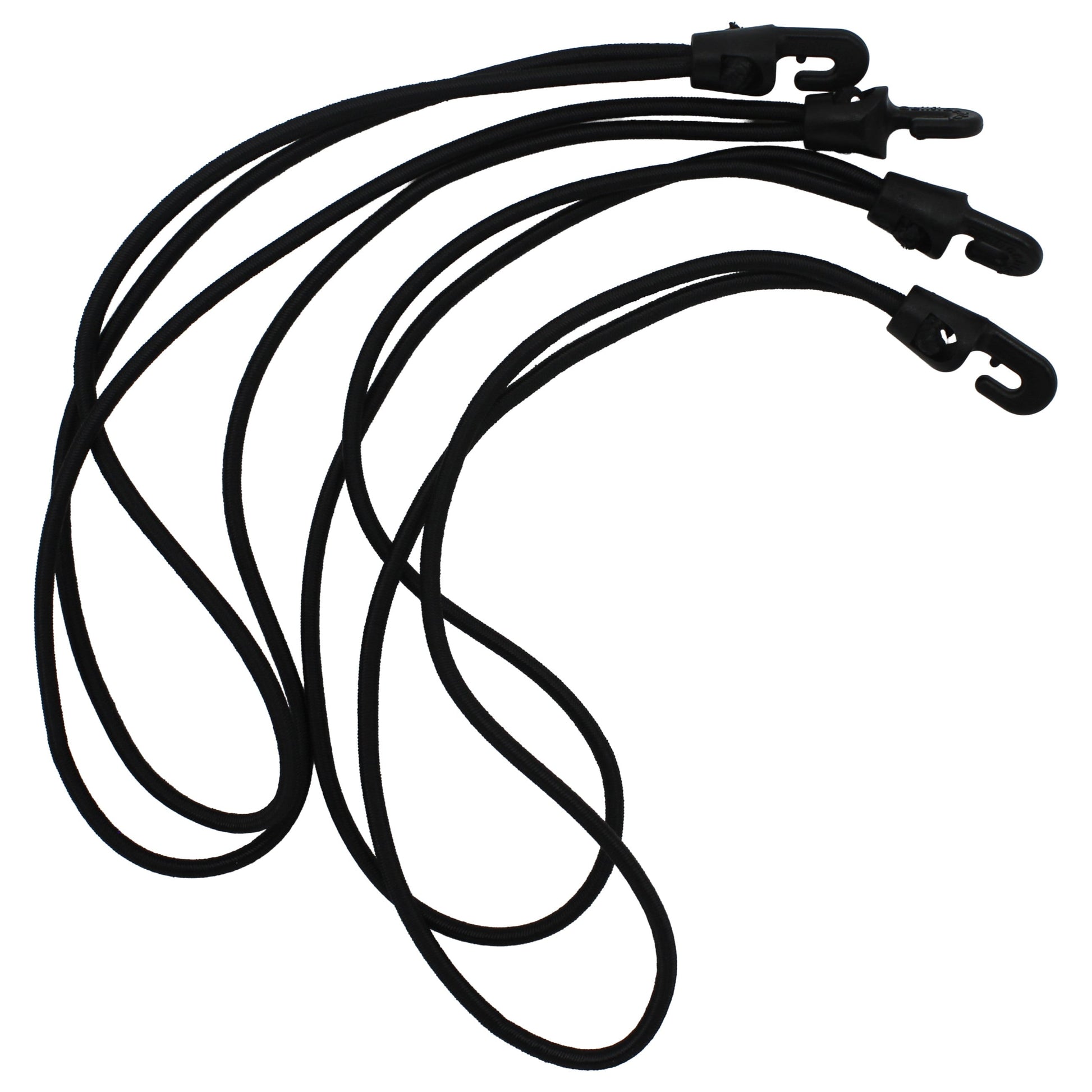 4 TORNADO®CLIP GROSS, SCHWARZ + 4 SEGELEINBINDER 4 MM, 26,5 CM Segeleinbinder SEILFLECHTER Tauwerk GmbH 