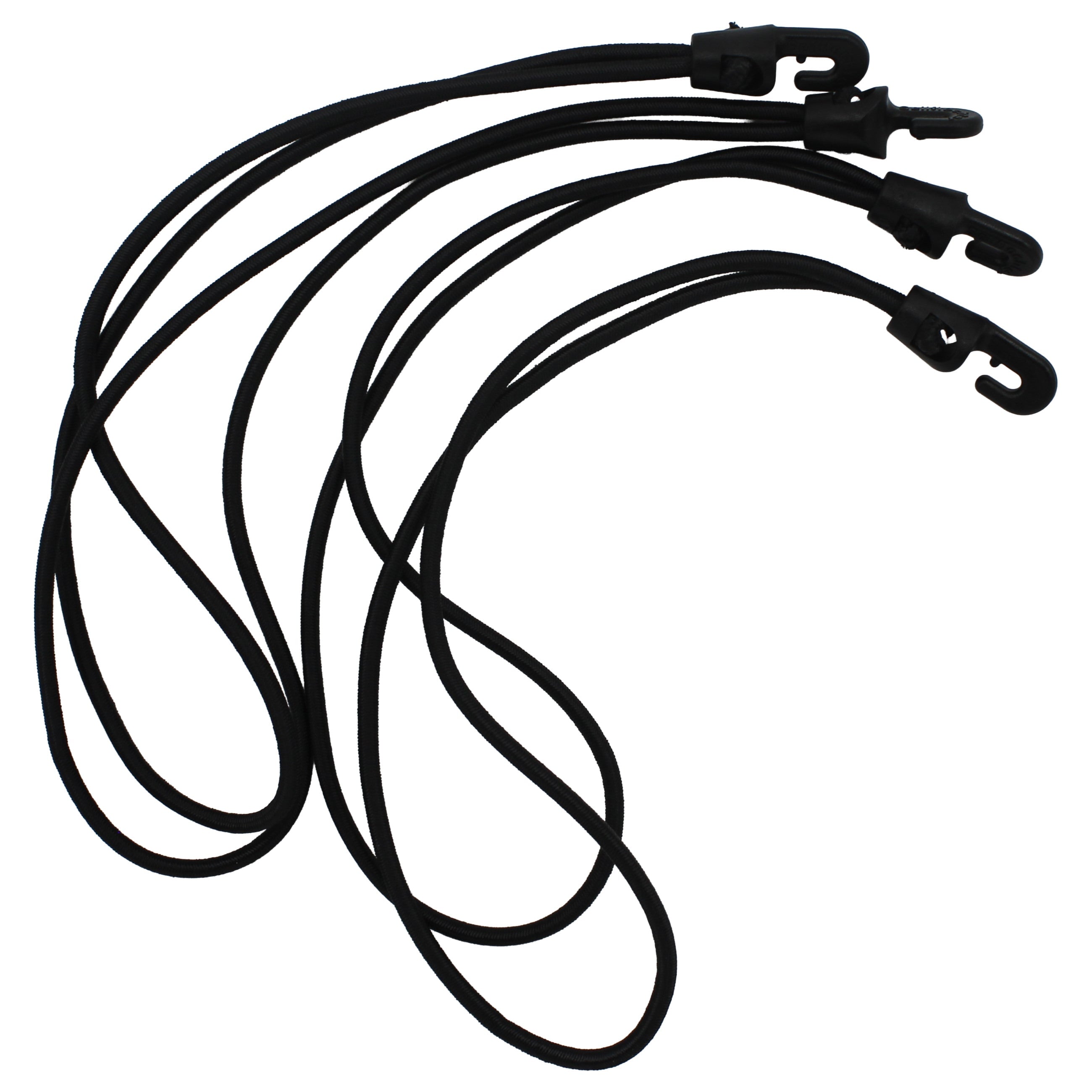 4 TORNADO®CLIP GROSS, SCHWARZ + 4 SEGELEINBINDER 4 MM, 26,5 CM Segeleinbinder SEILFLECHTER Tauwerk GmbH 