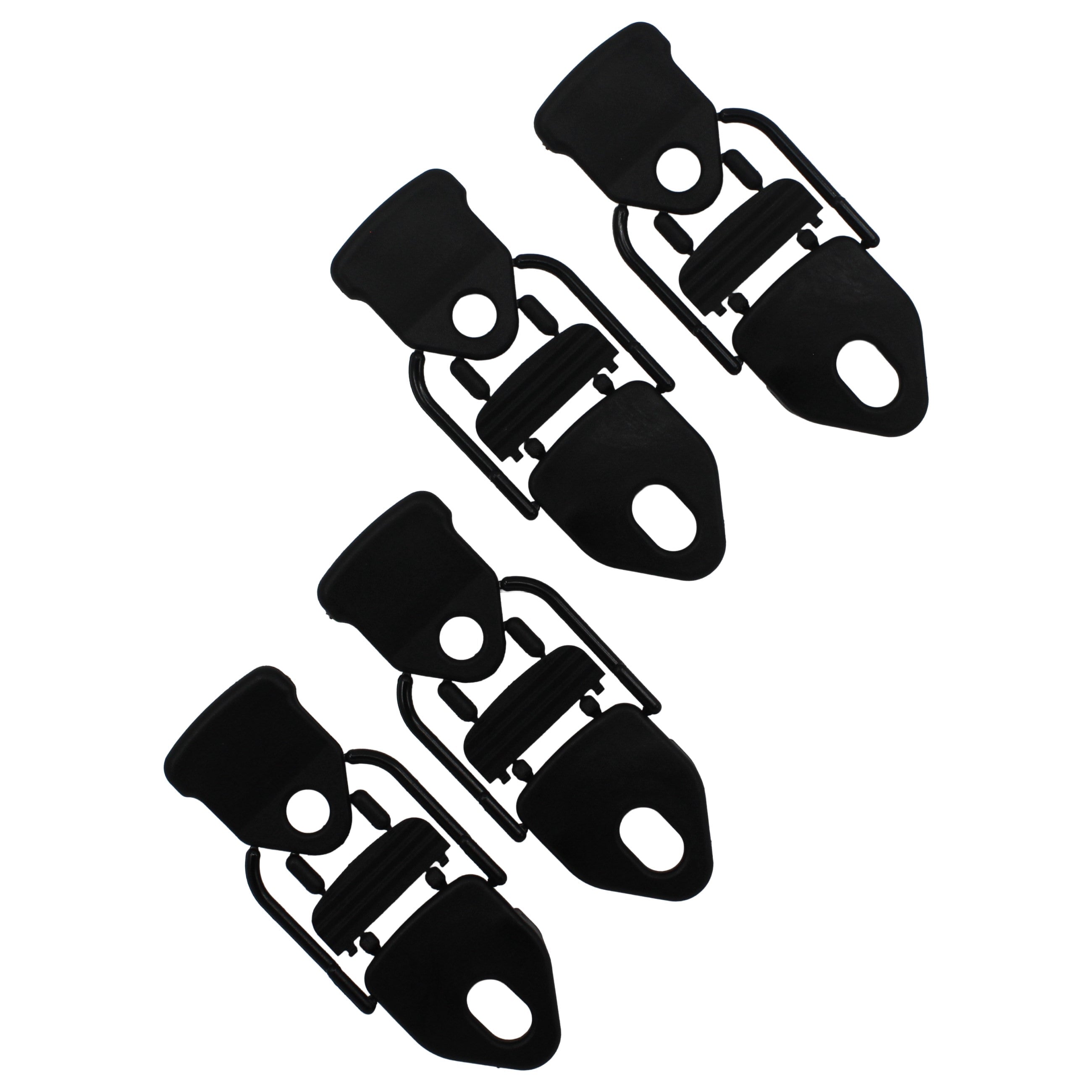 4 TORNADO®CLIP KLEIN, SCHWARZ +4 SEGELEINBINDER 4 MM, 26,5 CM Segeleinbinder SEILFLECHTER Tauwerk GmbH 