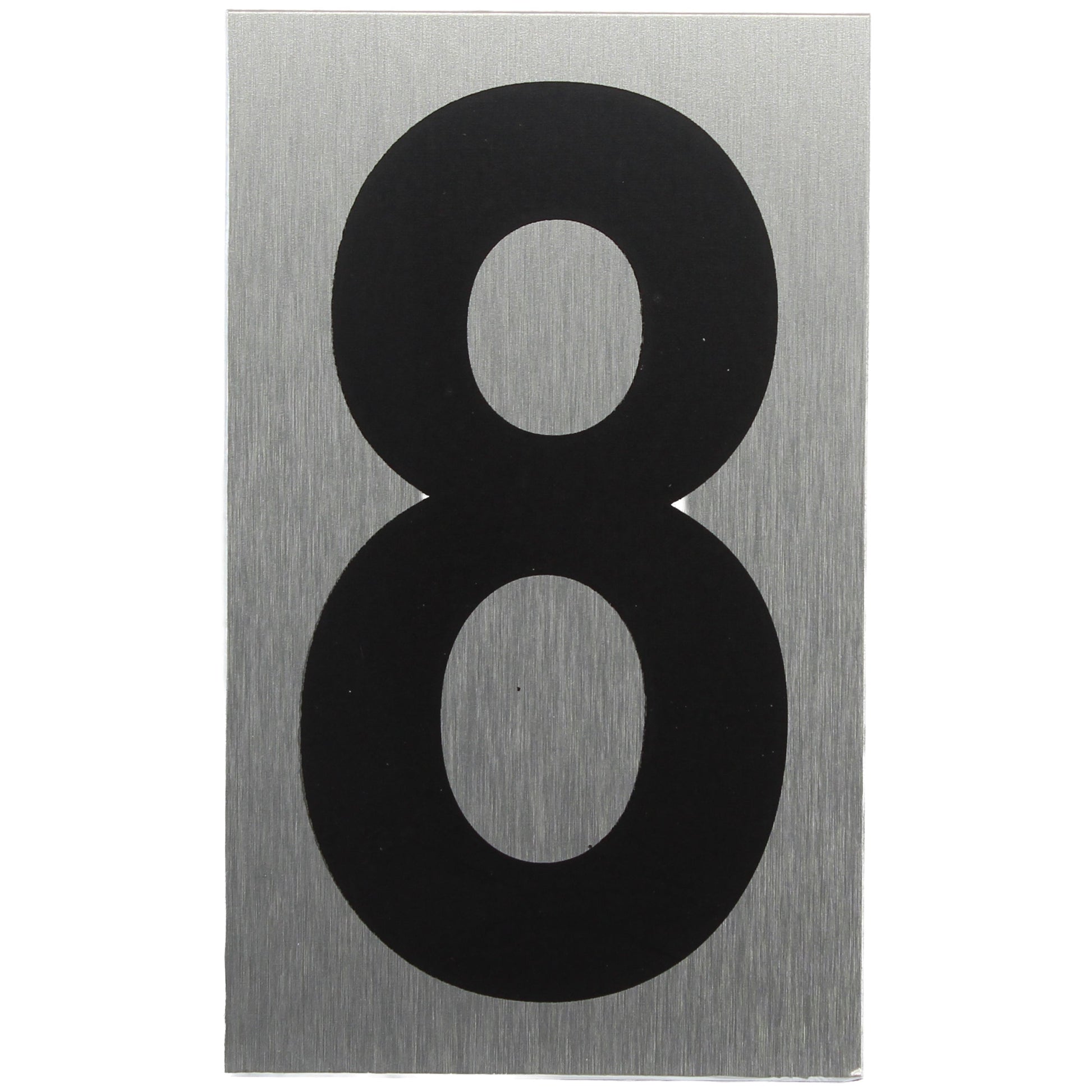 ALU-SCHILD "8" Alu-Schilder Zahlen SEILFLECHTER Tauwerk GmbH 