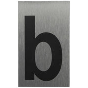 ALU-SCHILD "b" Alu-Schilder Buchstaben SEILFLECHTER Tauwerk GmbH 