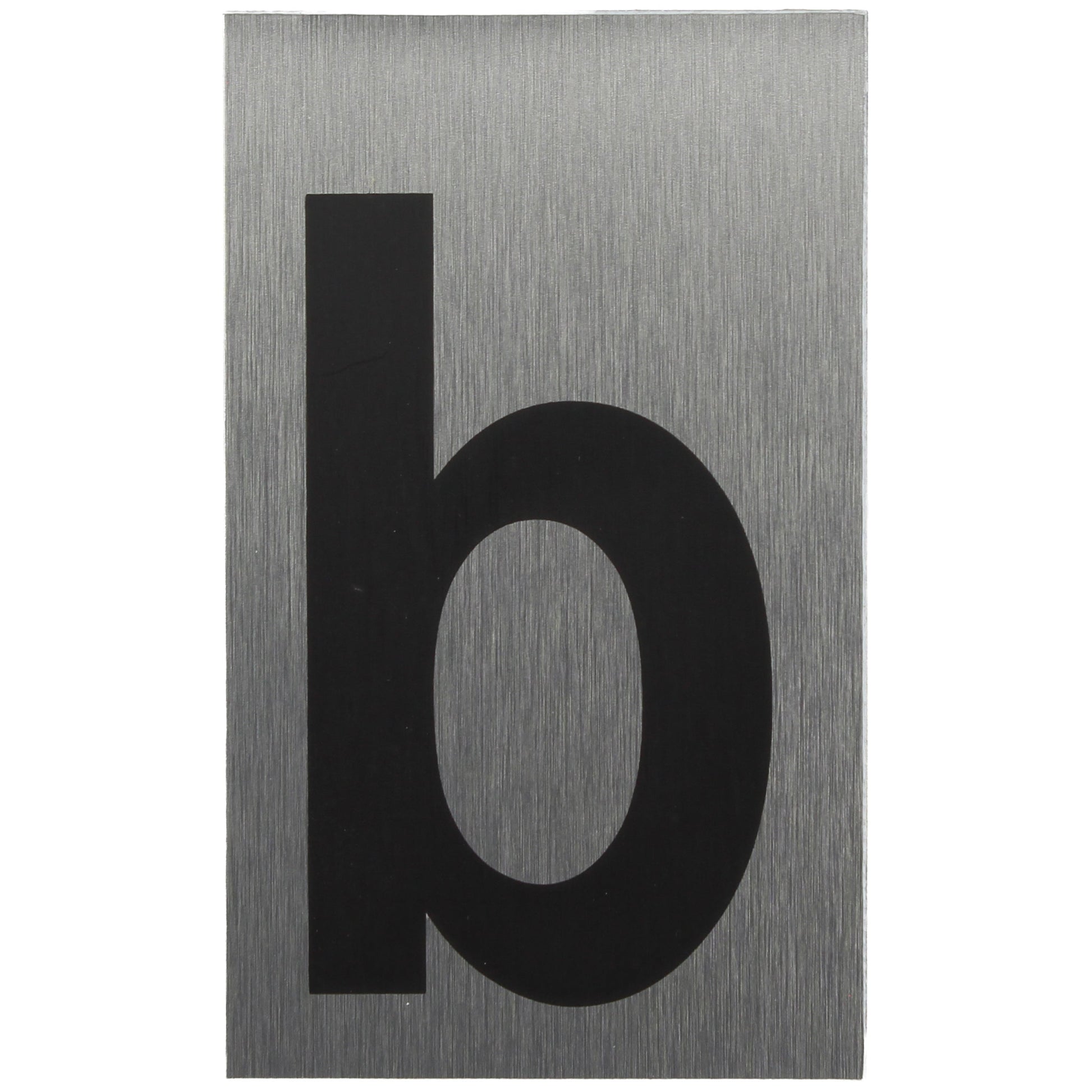 ALU-SCHILD "b" Alu-Schilder Buchstaben SEILFLECHTER Tauwerk GmbH 