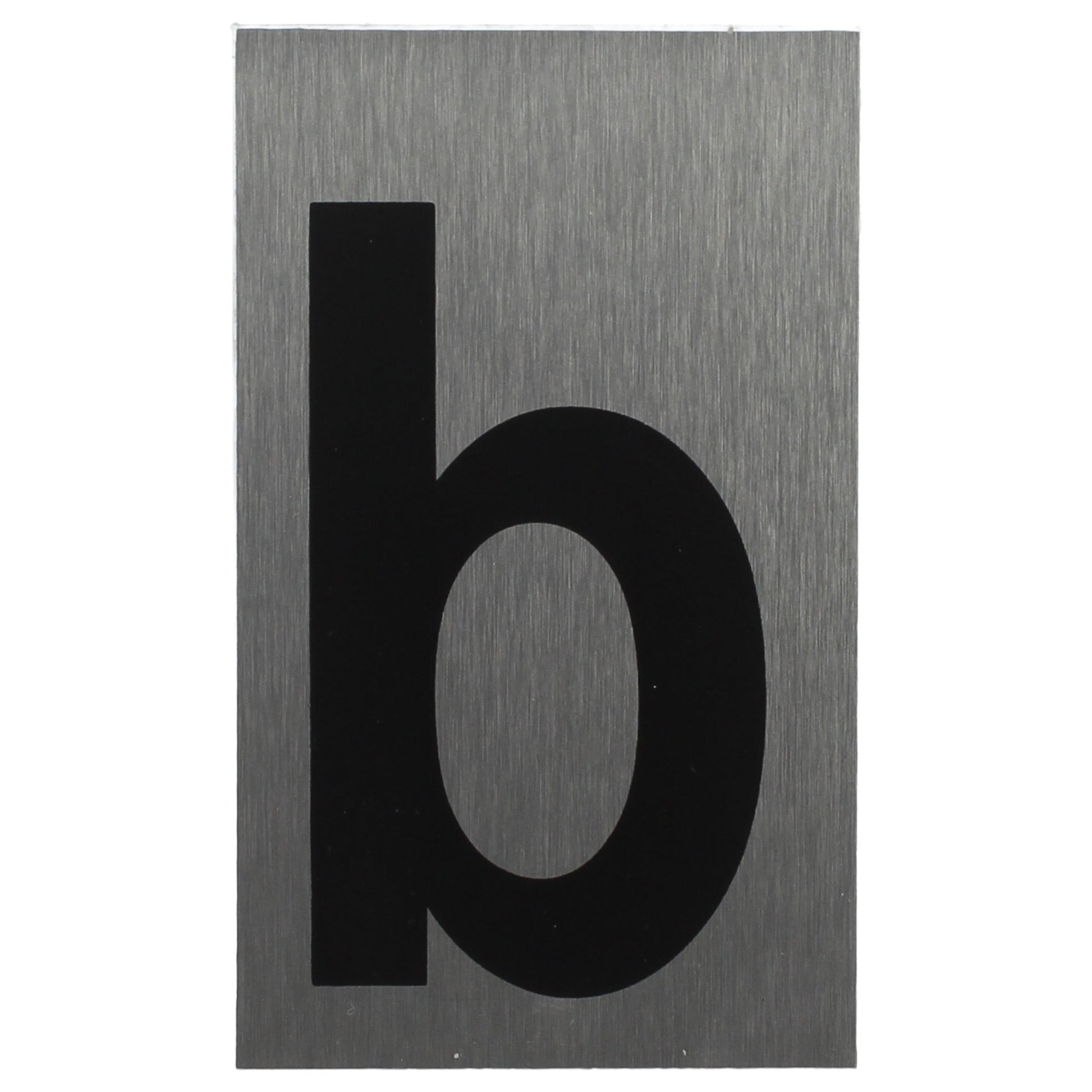 ALU-SCHILD "b" Alu-Schilder Buchstaben SEILFLECHTER Tauwerk GmbH 