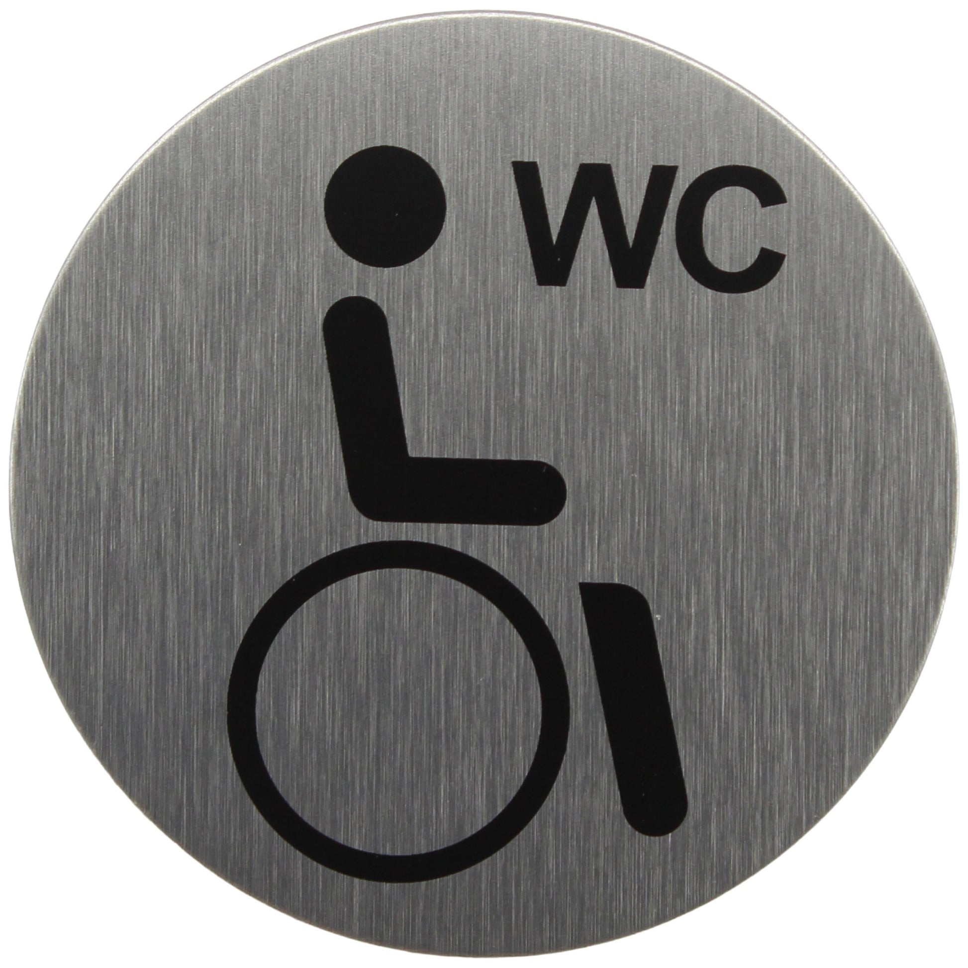 ALU-SCHILD "BEHINDERTEN WC" Alu-Schilder Hinweise SEILFLECHTER Tauwerk GmbH 
