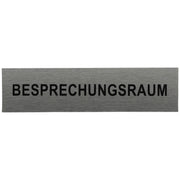 ALU-SCHILD "BESPRECHUNGSRAUM" Alu-Schilder Hinweise SEILFLECHTER Tauwerk GmbH 