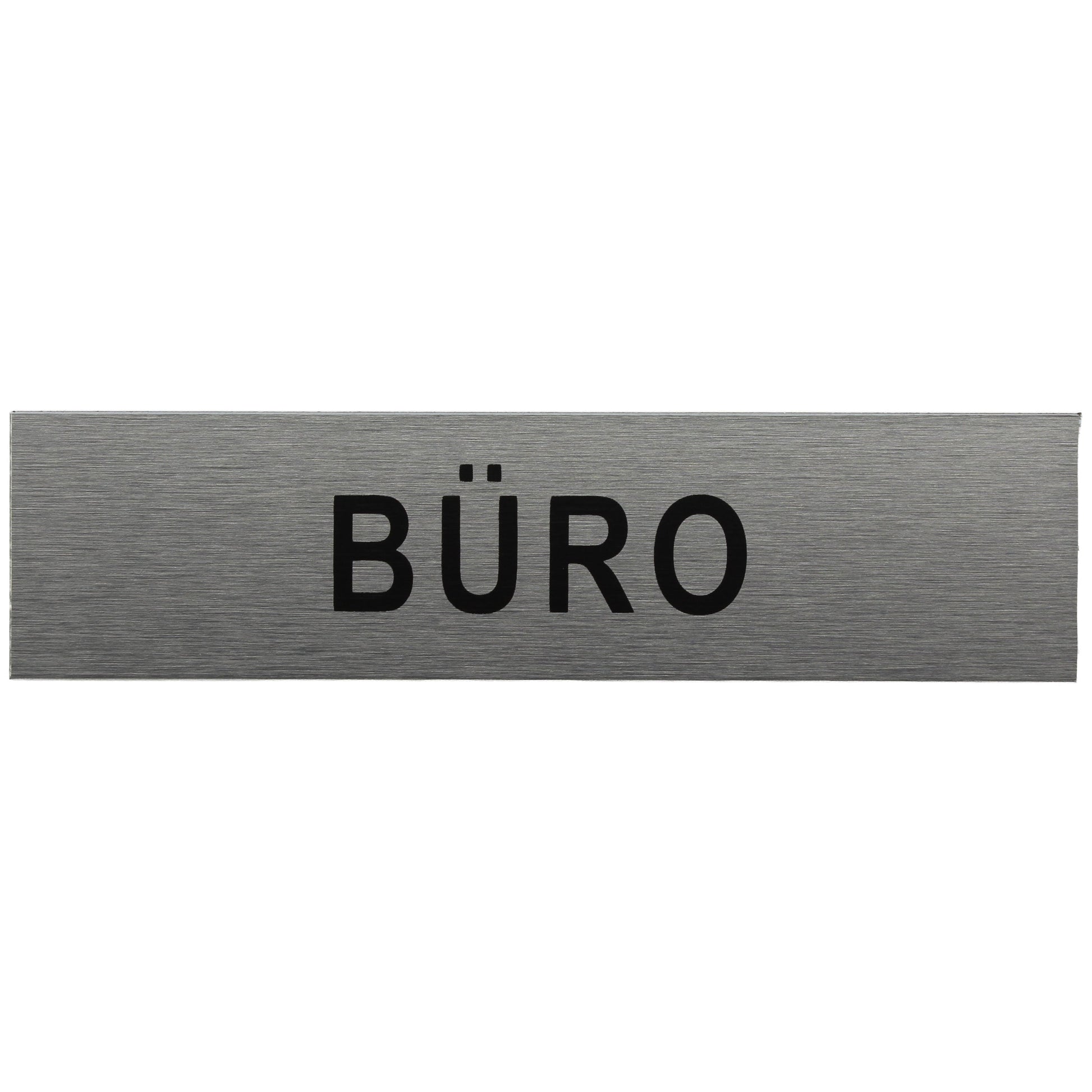 ALU-SCHILD "BÜRO" Alu-Schilder Hinweise SEILFLECHTER Tauwerk GmbH 