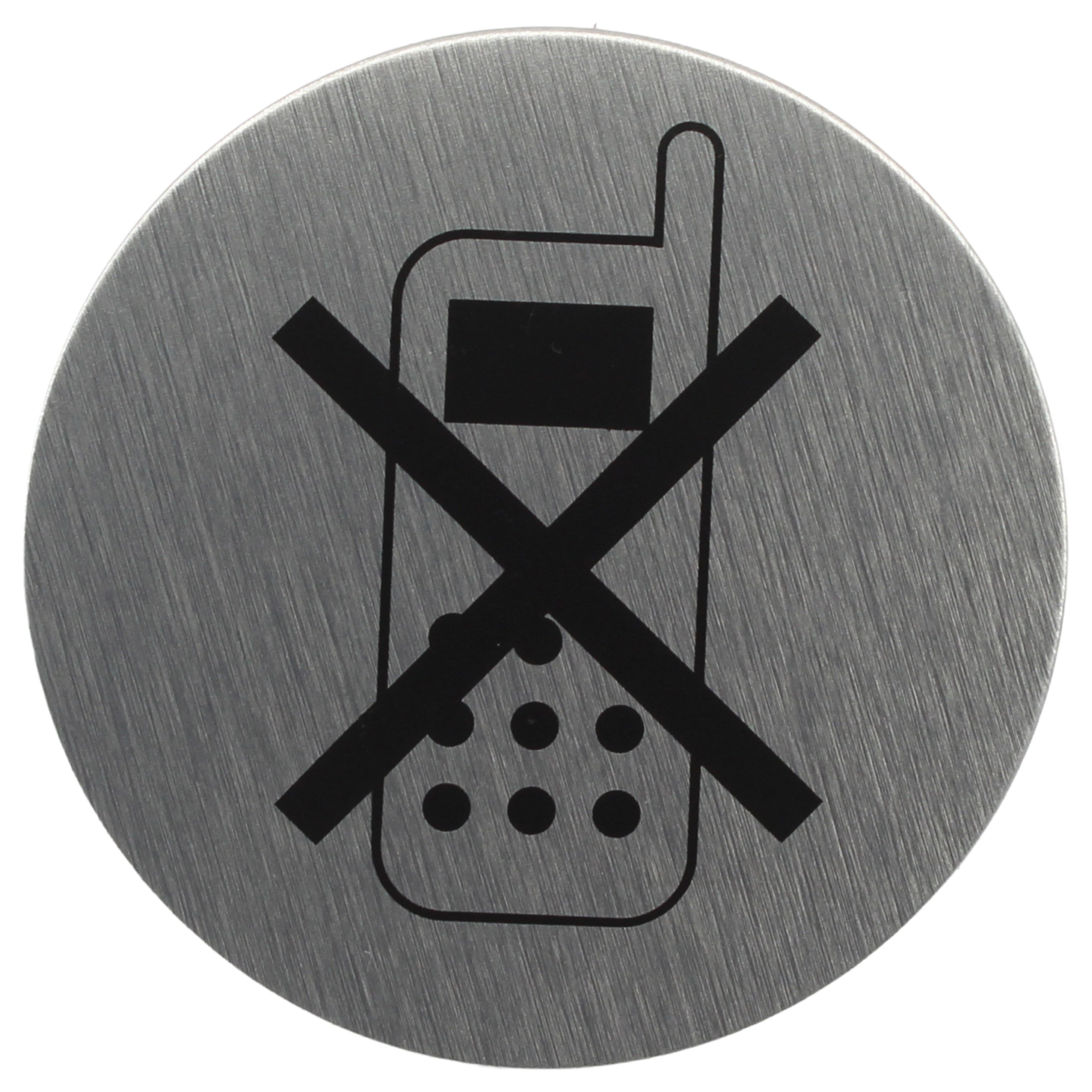 ALU-SCHILD "HANDY AUSSCHALTEN" (BILD) Alu-Schilder Hinweise SEILFLECHTER Tauwerk GmbH 