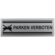 ALU-SCHILD "PARKEN VERBOTEN" Alu-Schilder Hinweise SEILFLECHTER Tauwerk GmbH 