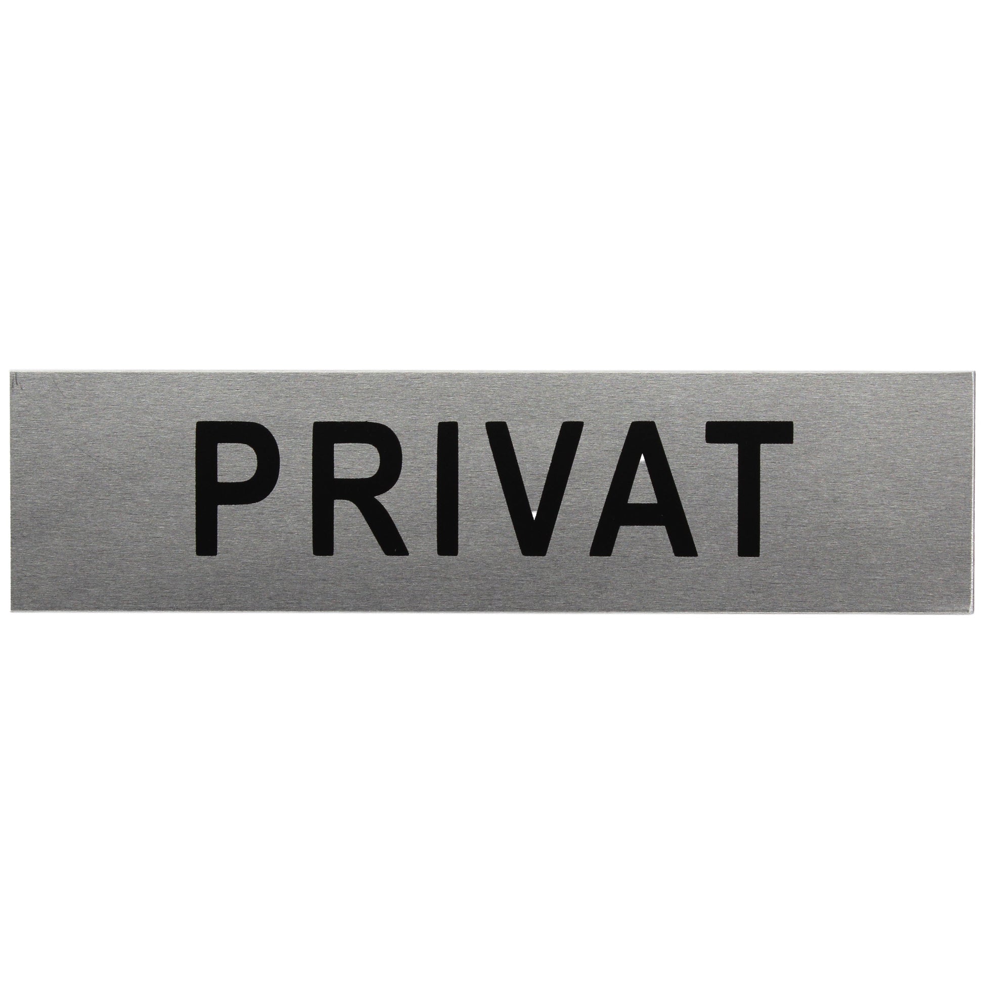 ALU-SCHILD "PRIVAT" Alu-Schilder Hinweise SEILFLECHTER Tauwerk GmbH 