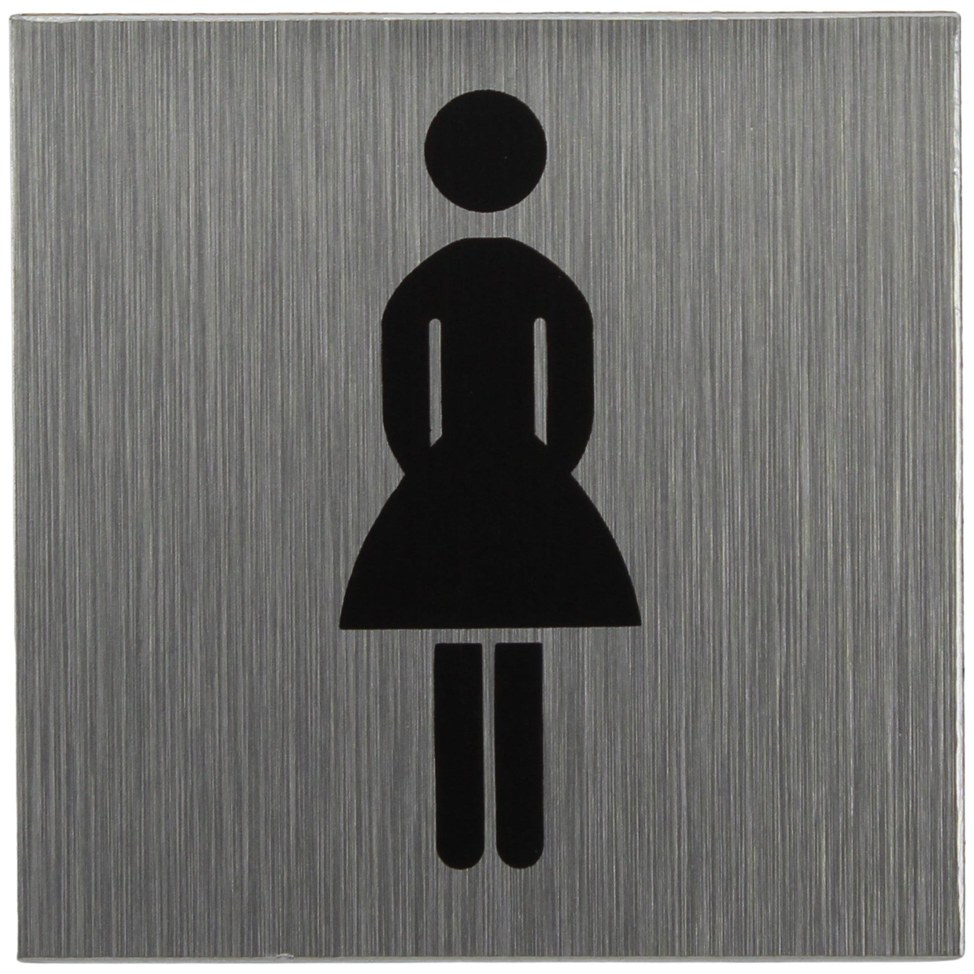 ALU-SCHILD "WC FRAUEN" Alu-Schilder Hinweise SEILFLECHTER Tauwerk GmbH 