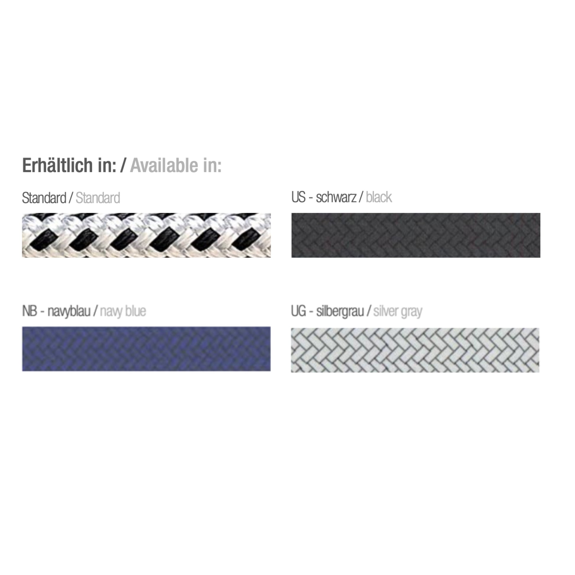 Ankerset | Klappanker + Taifun® Ankerleine | verschiedene Farben Ankern und Festmachen Seilflechter Tauwerk GmbH 