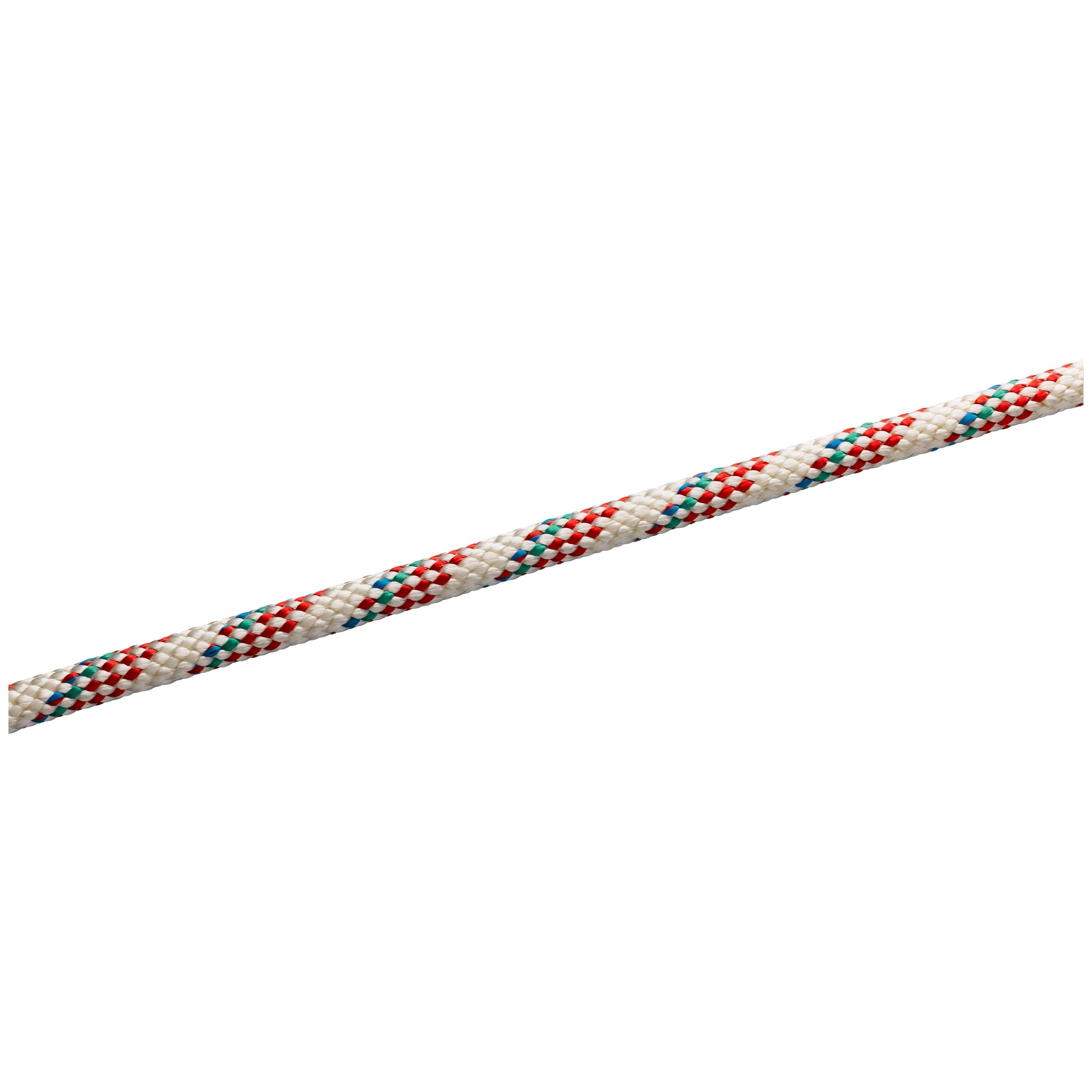 ATLANTIK® WINSCHENSCHOT "PLUS" 10 MM, WEIß TUPFEN ROT, METERWARE, Atlantik Winschenschoten SEILFLECHTER Tauwerk GmbH 