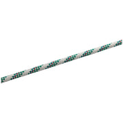 ATLANTIK® WINSCHENSCHOT "PLUS" 8 MM, WEIß TUPFEN GRÜNEN, METERWARE, Atlantik Winschenschoten SEILFLECHTER Tauwerk GmbH 