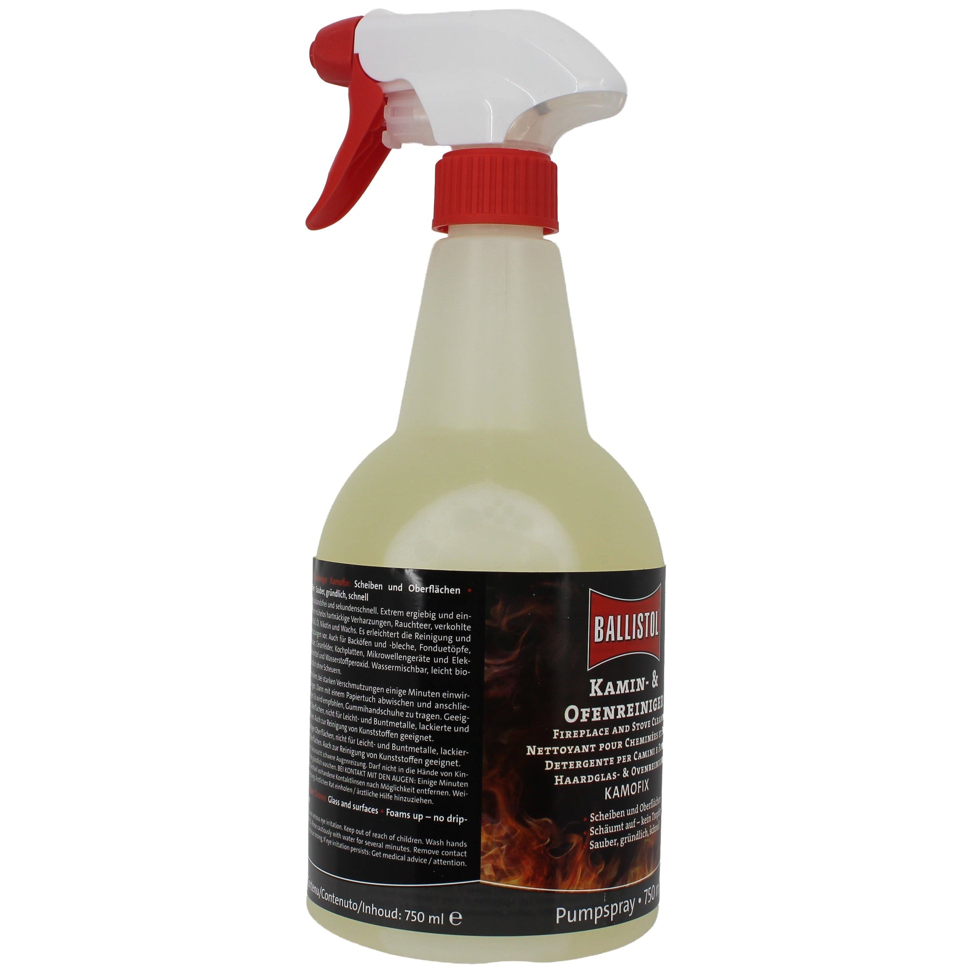 Ballistol Kamin- und Ofenreiniger Kamofix | Spray Kaminreiniger Seilflechter Tauwerk GmbH 