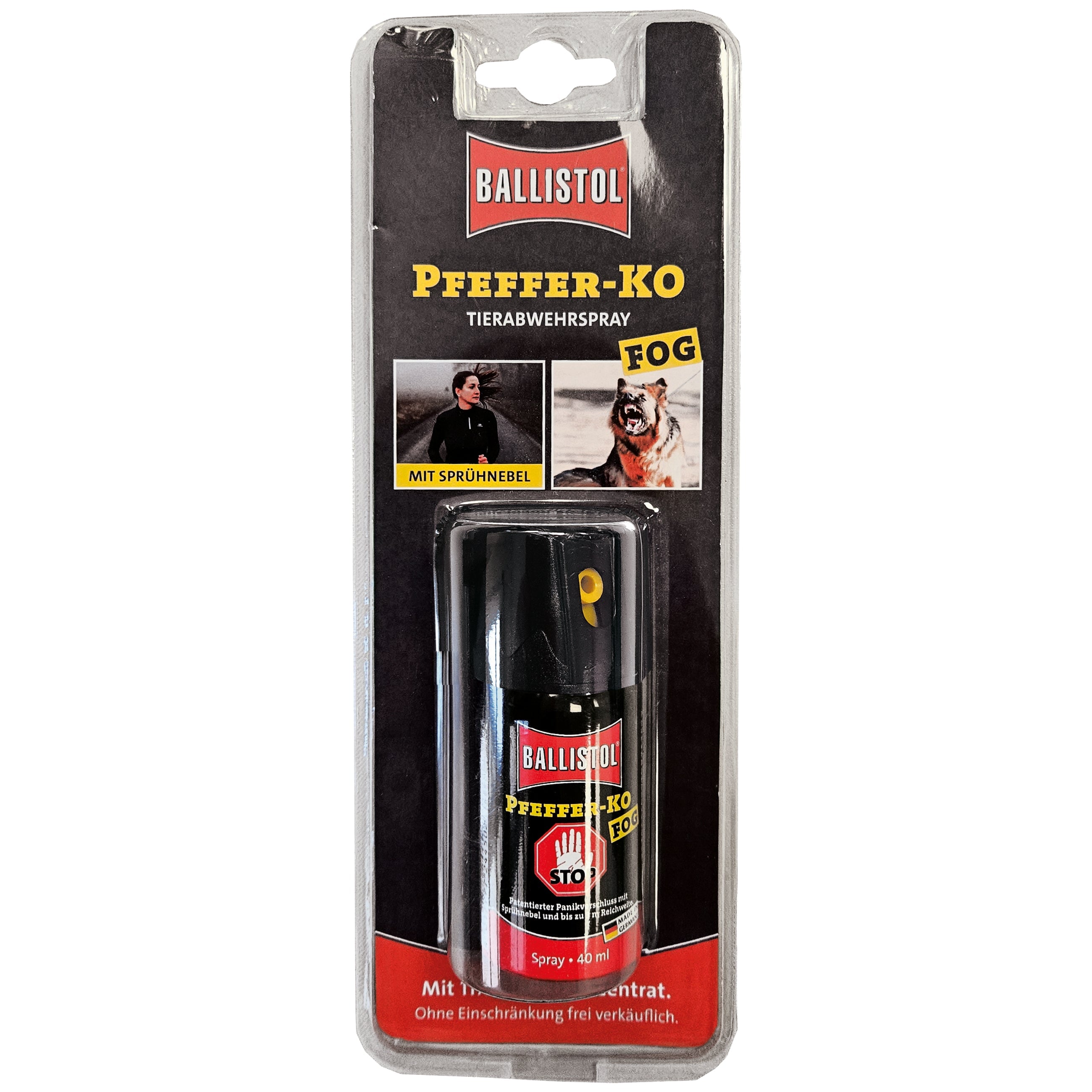 Ballistol Pfeffer-K.O.-Fog Tierabwehrspray Seilflechter Tauwerk GmbH 