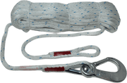 Feuerwehrleine mit Karabiner Feuerwehrleinen Seilflechter Tauwerk GmbH 