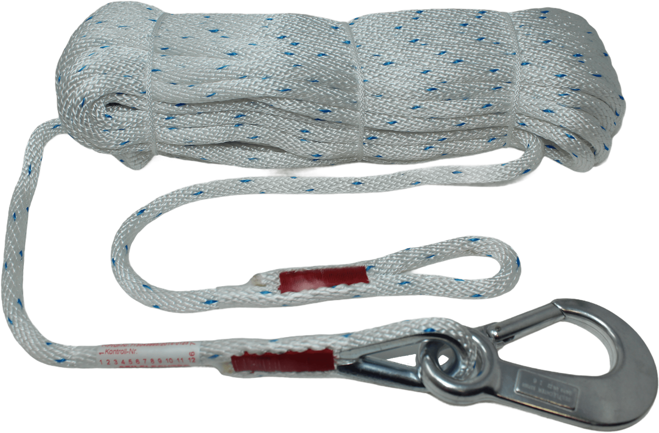 Feuerwehrleine mit Karabiner Feuerwehrleinen Seilflechter Tauwerk GmbH 