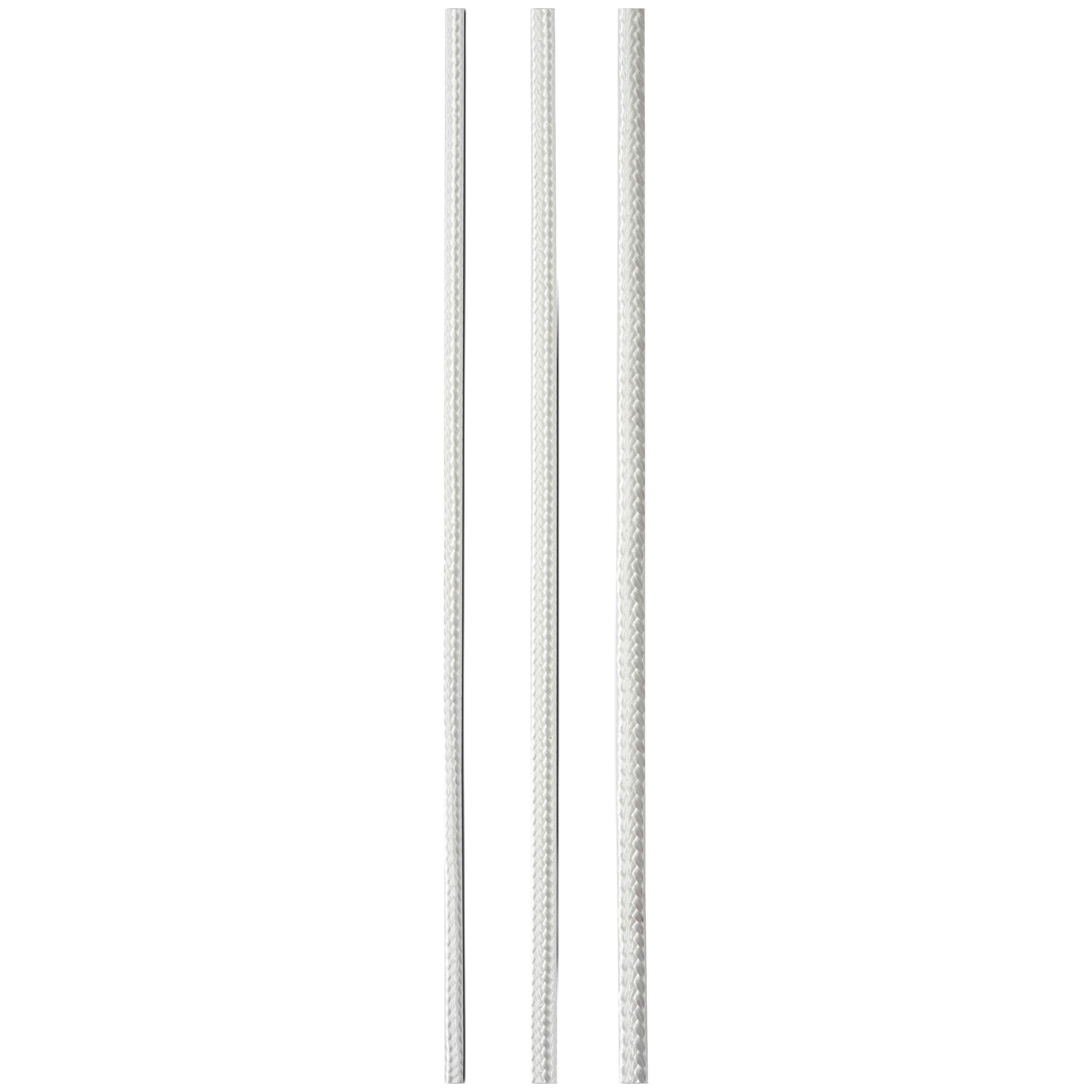 FIBRON-LEINEN 8 MM Ø GEFLOCHTEN, UNI-WEISS, NUTZLÄNGE: 5,0 METER Leinen & Seile Seilflechter Tauwerk GmbH 