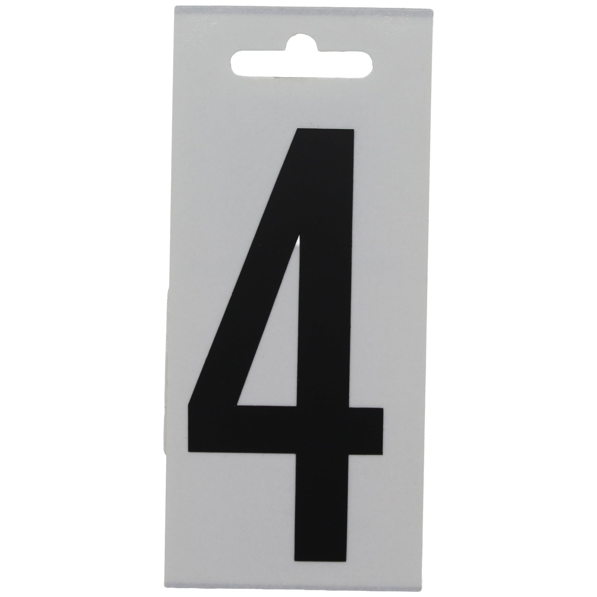 FOLIENZEICHEN "4" Folienzeichen Zahlen SEILFLECHTER Tauwerk GmbH 