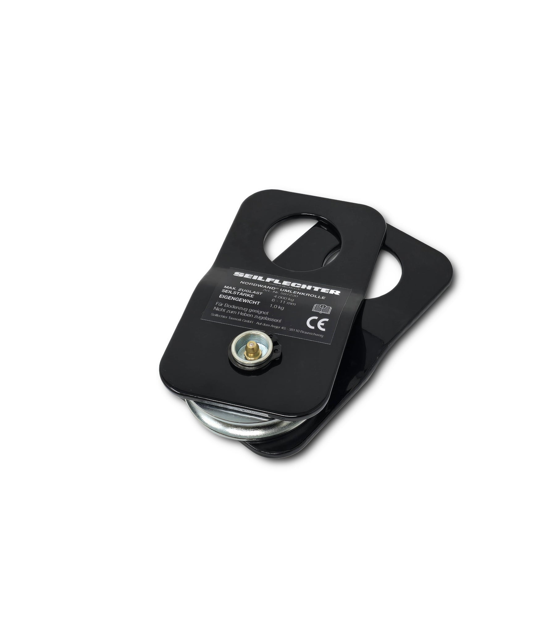 Forst- und Offroad Nordwand® Umlenkrolle Umlenkrollen Seilflechter 