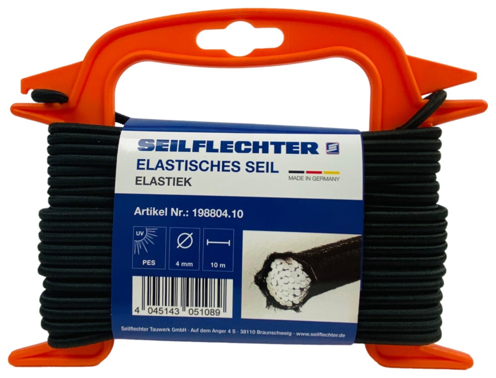 Gummiseil schwarz Gummiseile Seilflechter 