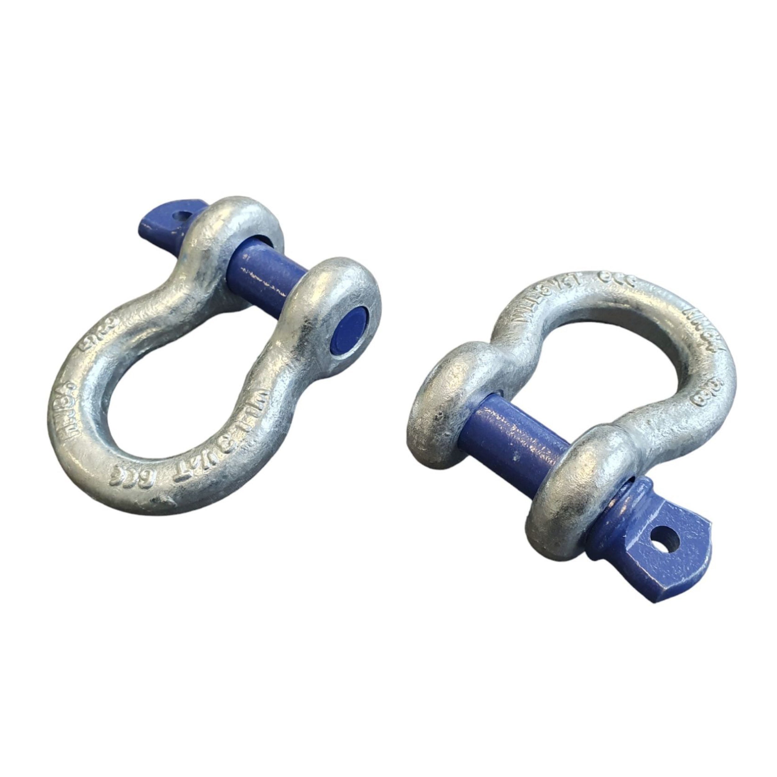 Hochfester Schäkel mit Augbolzen nach DIN 13889 Schäkel Seilflechter 