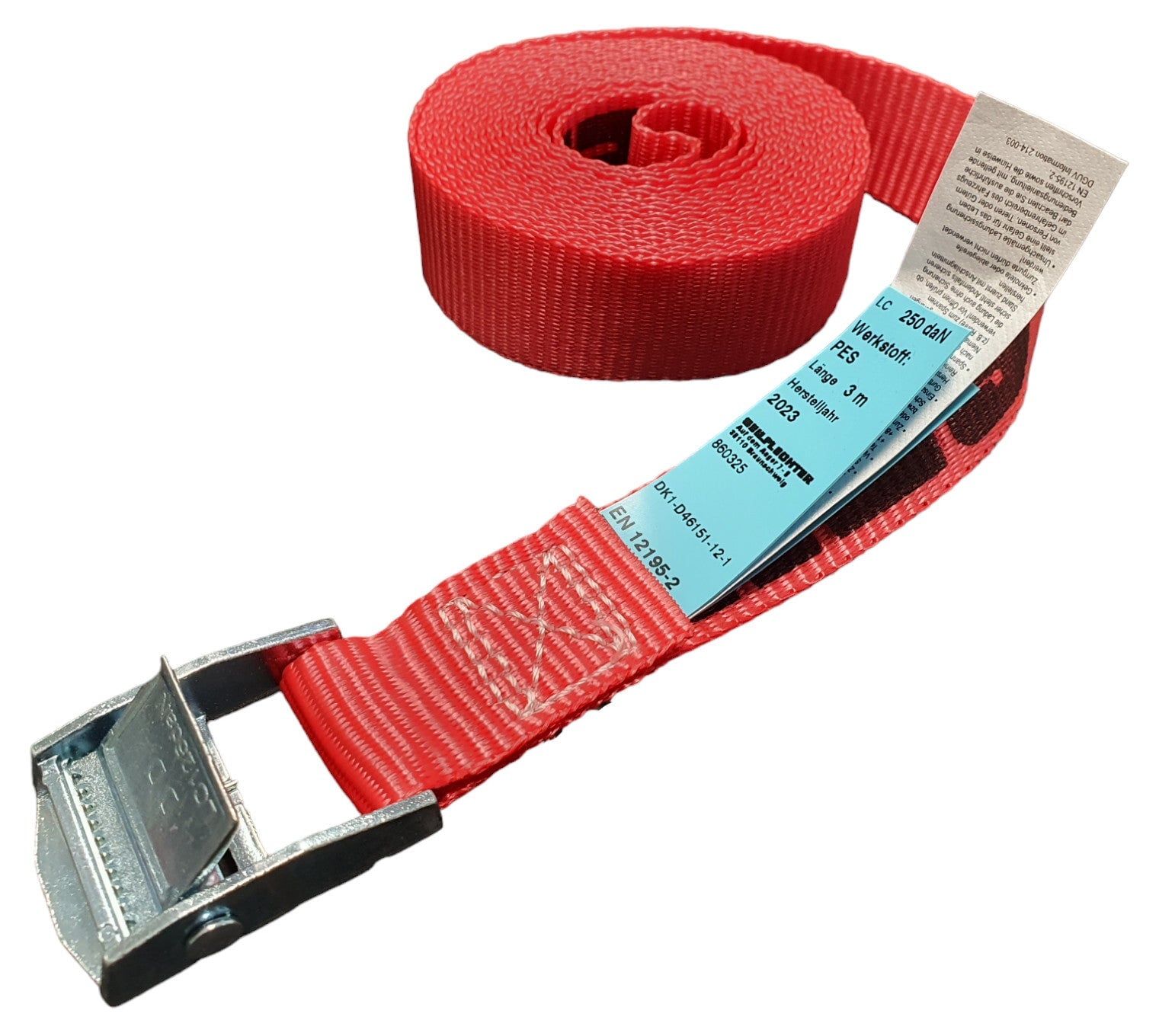 Klemmschlossgurt 250 kg Industrie Seilflechter 