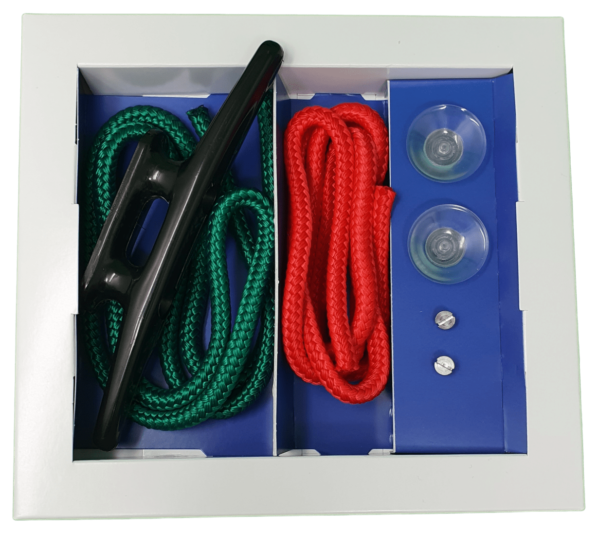 Knotenbox für den Sportbootführerschein Zubehör Seilflechter 