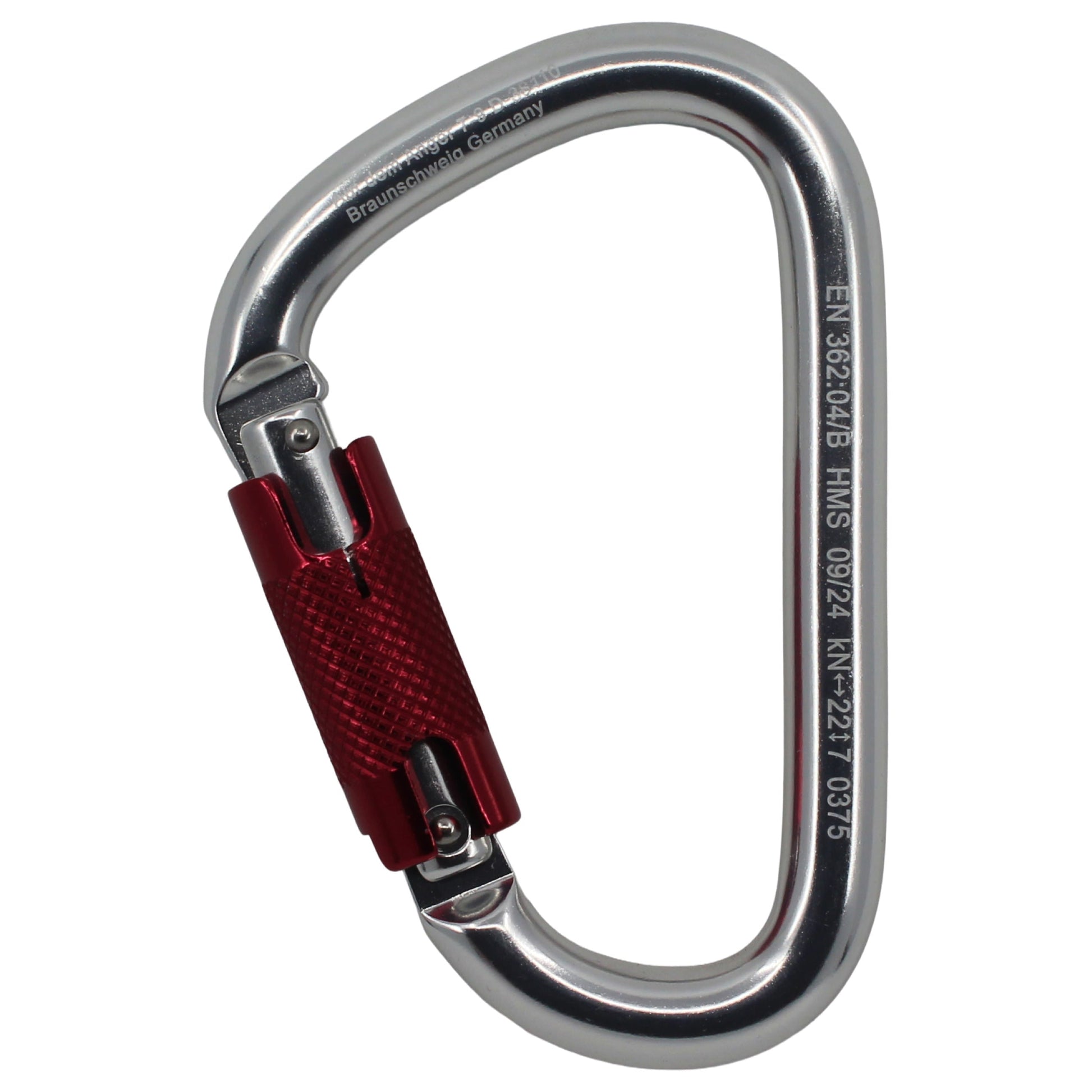 LM-BERGSTEIGER-KARABINER, SELBSTSICHERND, HMS Karabiner SEILFLECHTER Tauwerk GmbH 