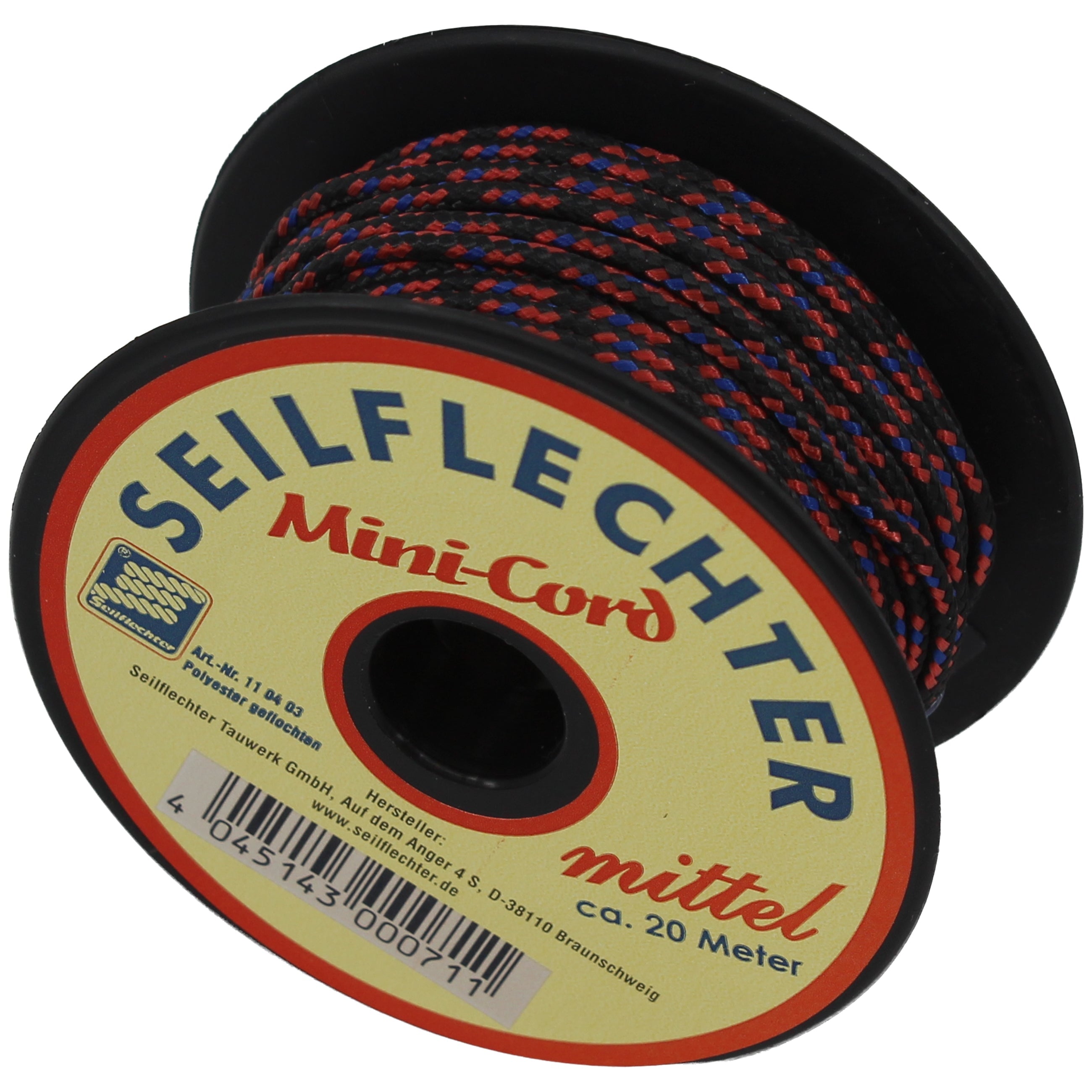 MINICORD-GEFL. NOVOLEEN® SCHNUR 1,5 MM, 15 M Novoleen SEILFLECHTER Tauwerk GmbH 