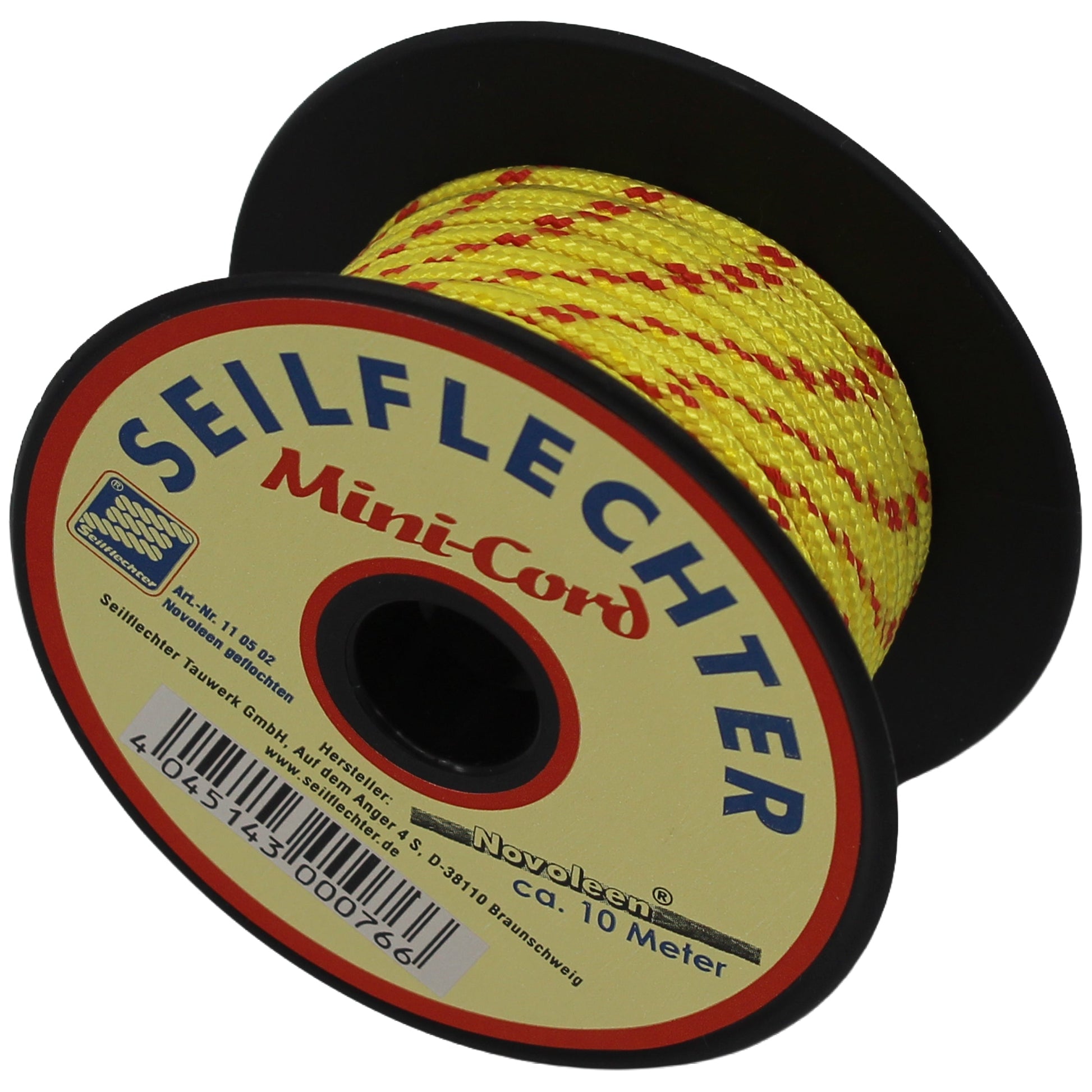 MINICORD-GEFL. NOVOLEEN® SCHNUR 2 MM, 10 M Novoleen SEILFLECHTER Tauwerk GmbH 