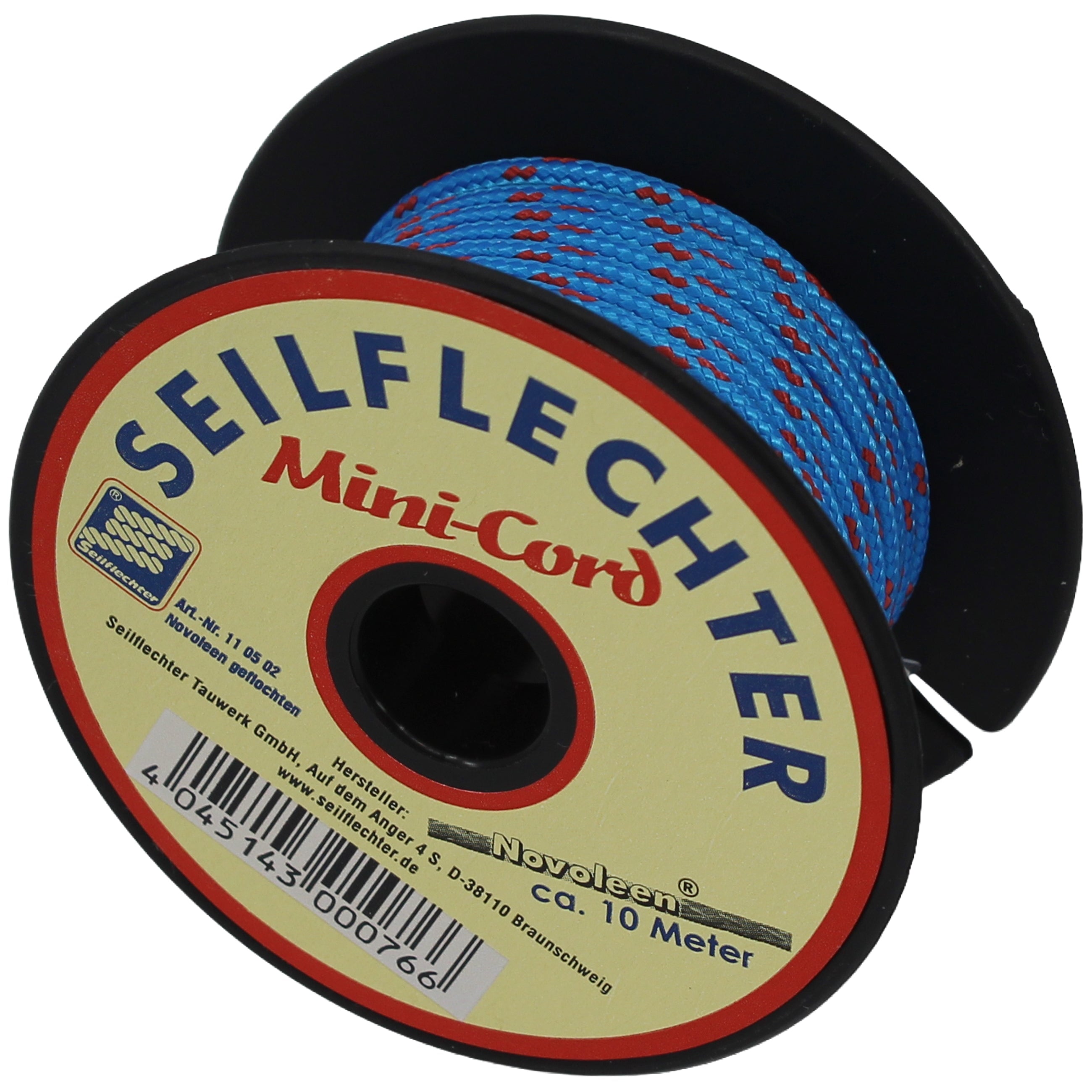 MINICORD-GEFL. NOVOLEEN® SCHNUR 2 MM, 10 M Novoleen SEILFLECHTER Tauwerk GmbH 
