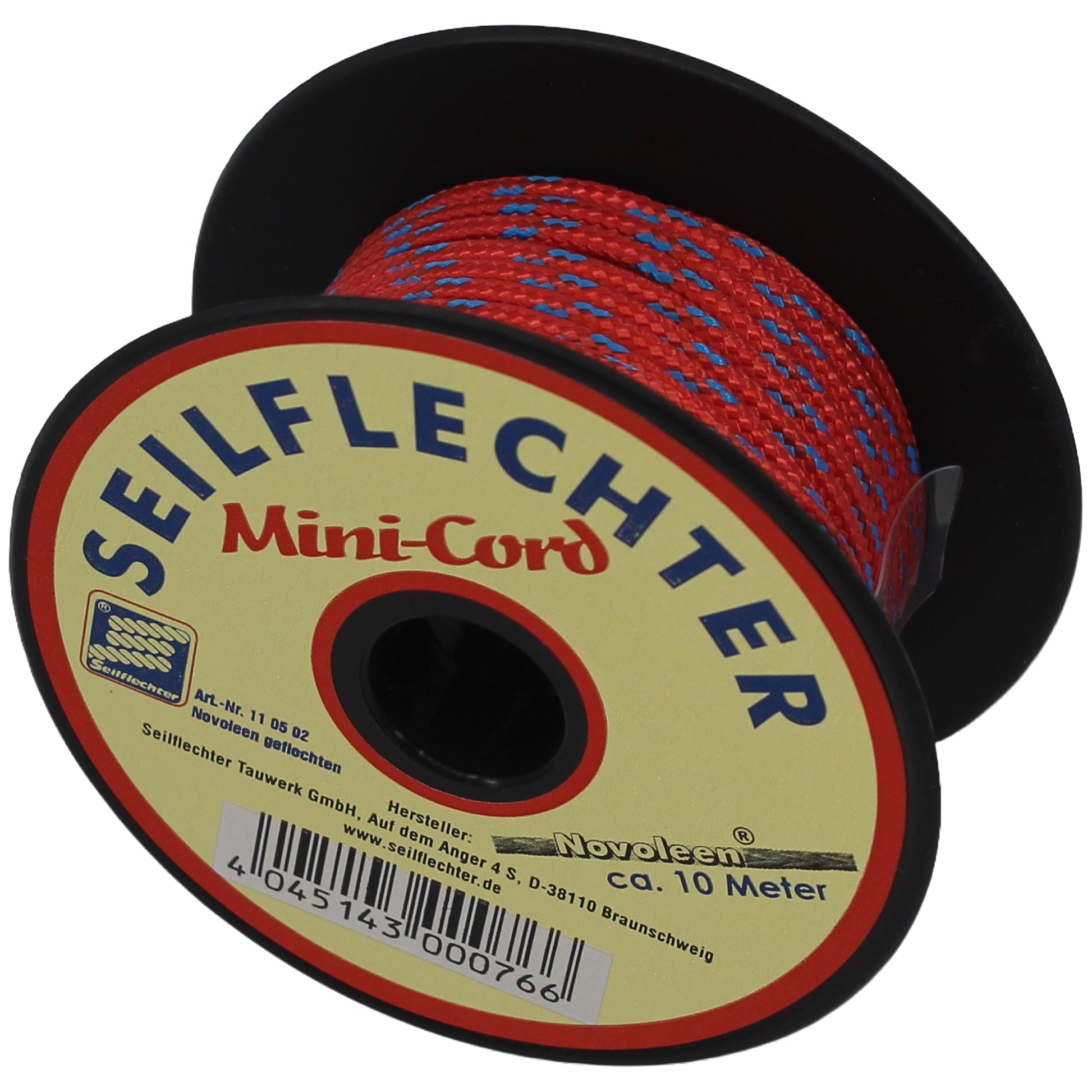 MINICORD-GEFL. NOVOLEEN® SCHNUR 2 MM, 10 M Novoleen SEILFLECHTER Tauwerk GmbH 