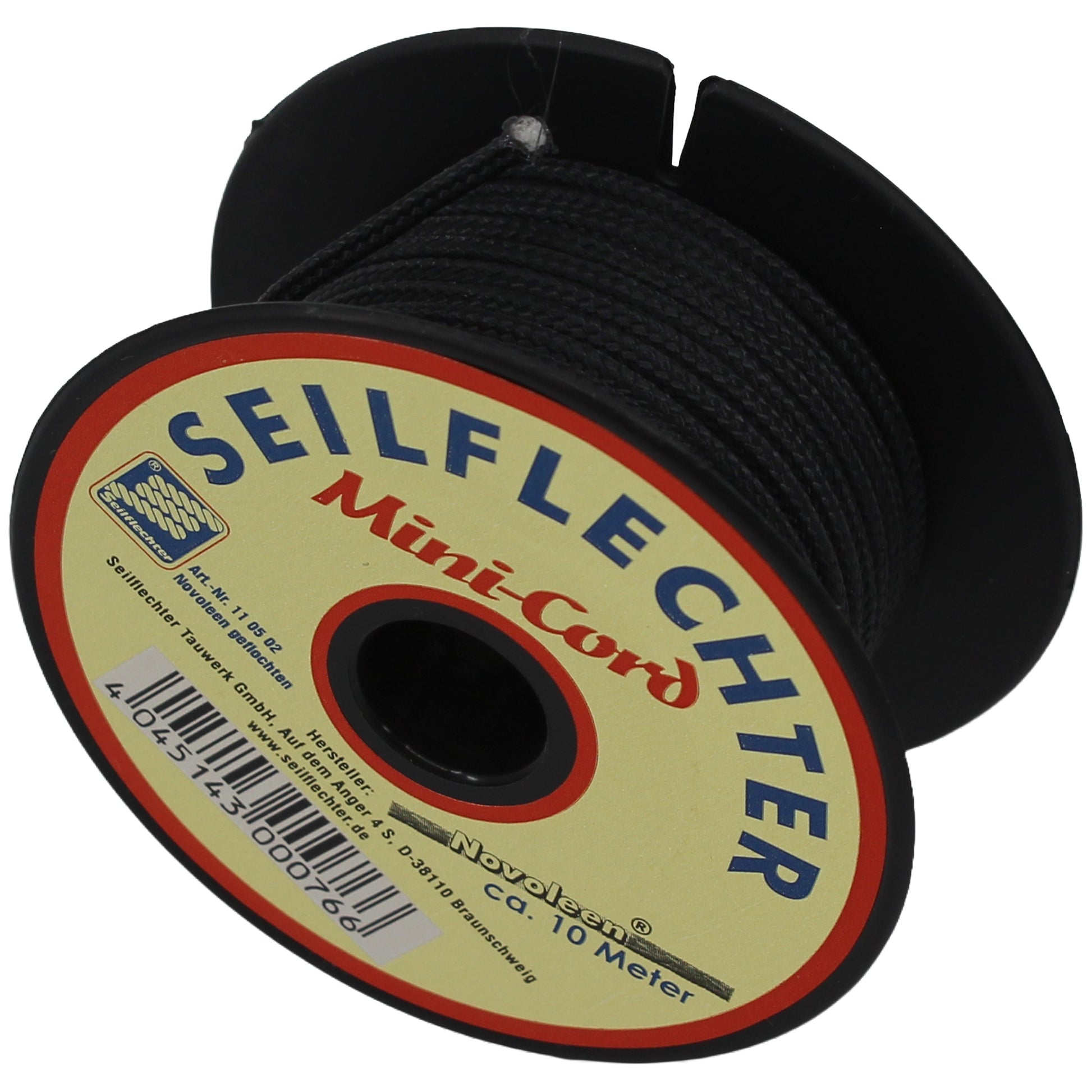 MINICORD-GEFL. NOVOLEEN® SCHNUR 2 MM, 10 M Novoleen SEILFLECHTER Tauwerk GmbH 
