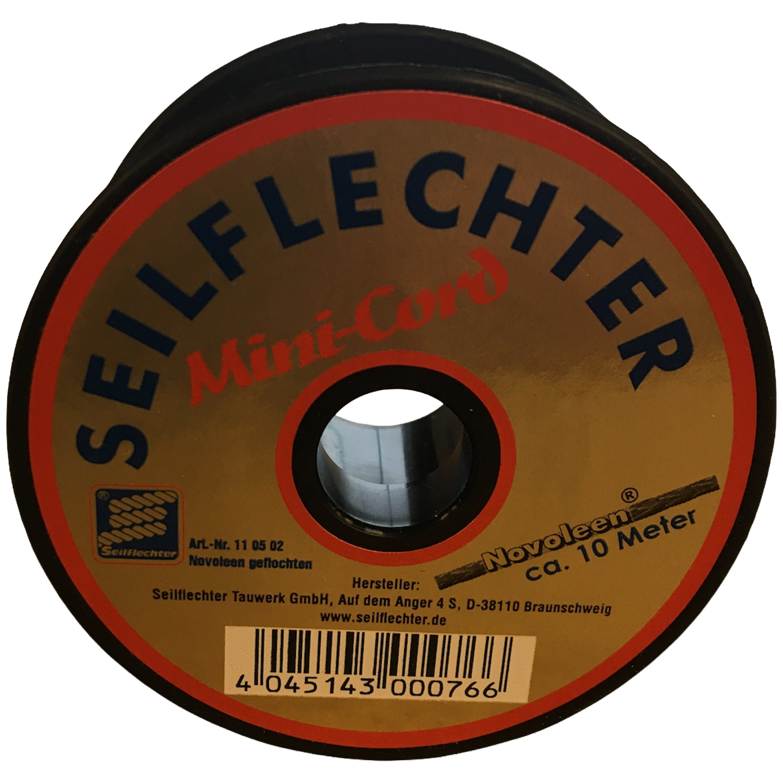 MINICORD-GEFL. NOVOLEEN® SCHNUR 2 MM, 10 M Novoleen SEILFLECHTER Tauwerk GmbH 
