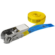 NIRO-RATSCHENZURRGURT "DER GUTE", einteilig, 25 mm, Länge = 5 M Ratschenzurrgurte Der Gute SEILFLECHTER Tauwerk GmbH 