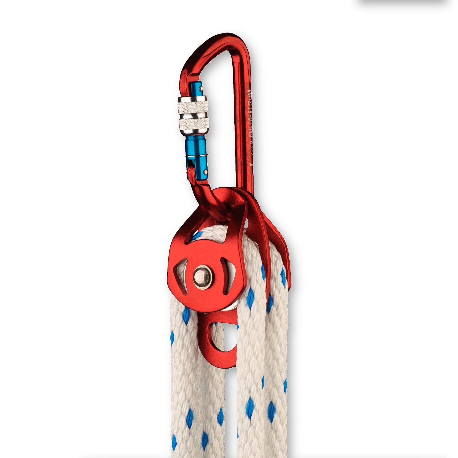 Nordwand® Aluminium Umlenkrolle 32 kN, 2-scheibig Umlenkrollen Seilflechter 