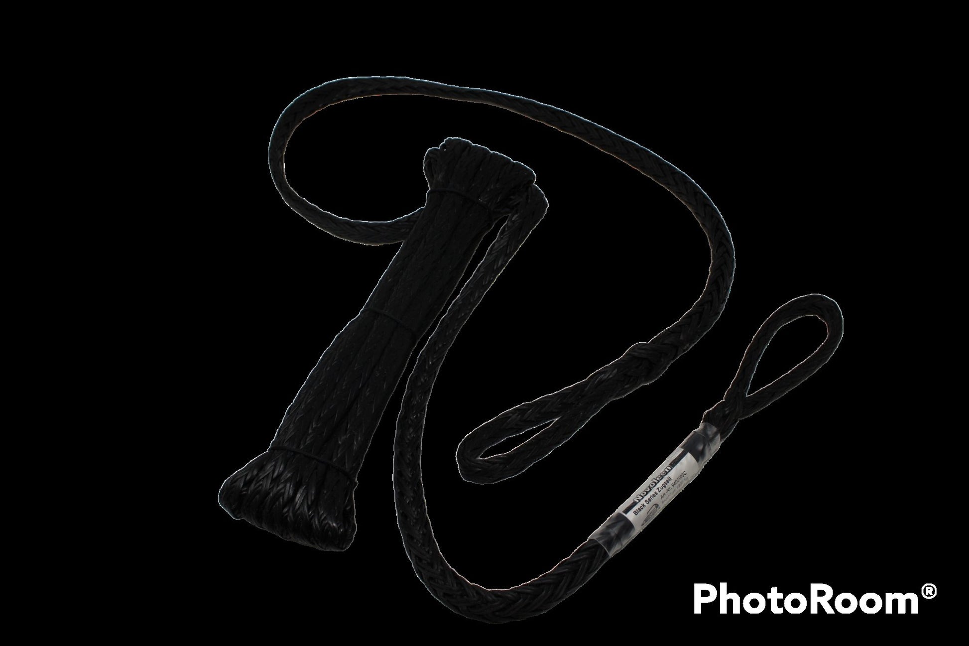 Novoleen® PU 12 Zugseilverlängerung unischwarz Zugseilverlängerungen Seilflechter 