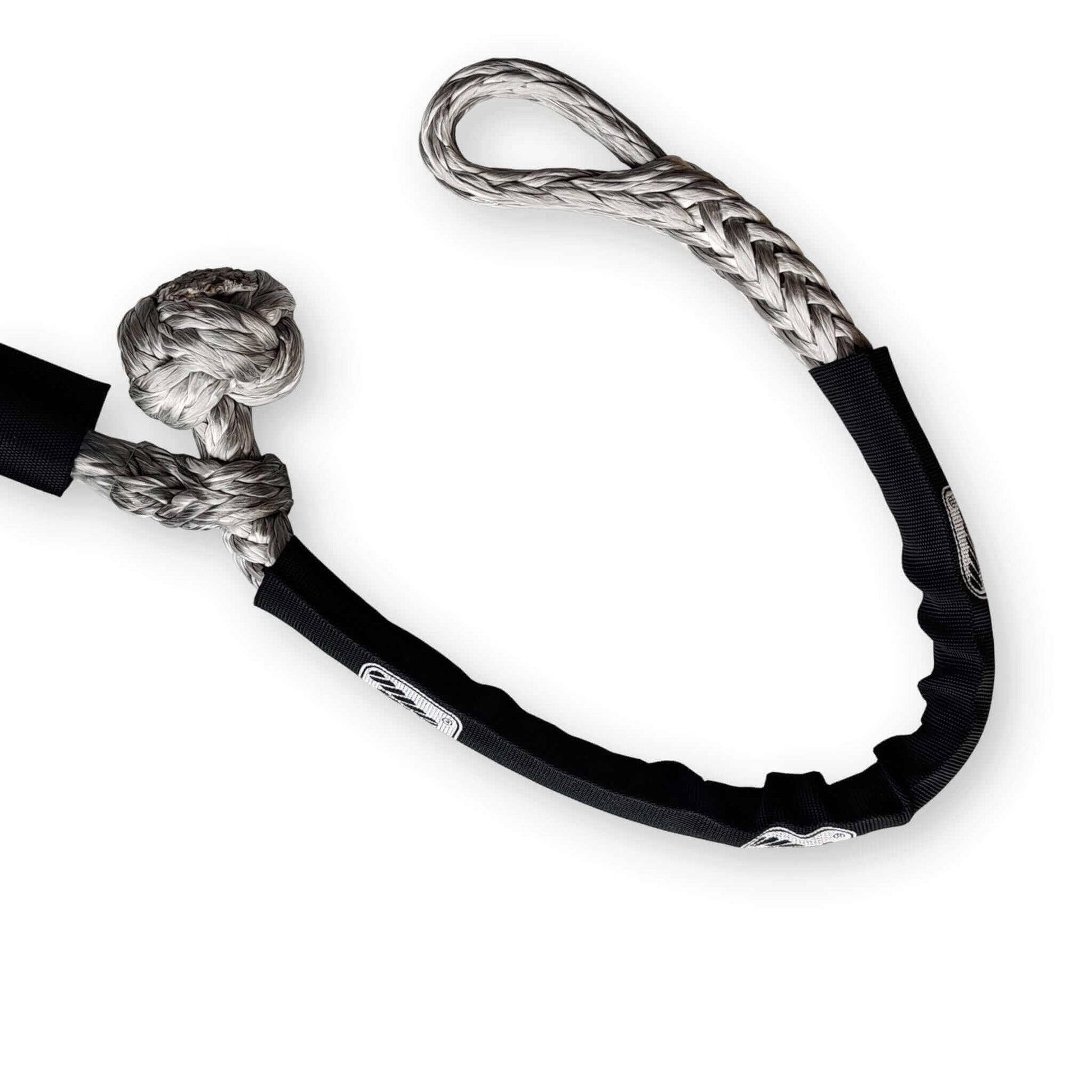 Novoleen® Pu12 Windenseil Performance XL - Innovatives, metallfreies Windenseil für Offroad-Abenteuer. Mit integriertem Tauwerkschäkel, hoher Bruchlast, geringem Gewicht und Schutz vor Lackkratzern. Nachhaltig und austauschbar. Hergestellt von Seilflechter Tauwerk GmbH