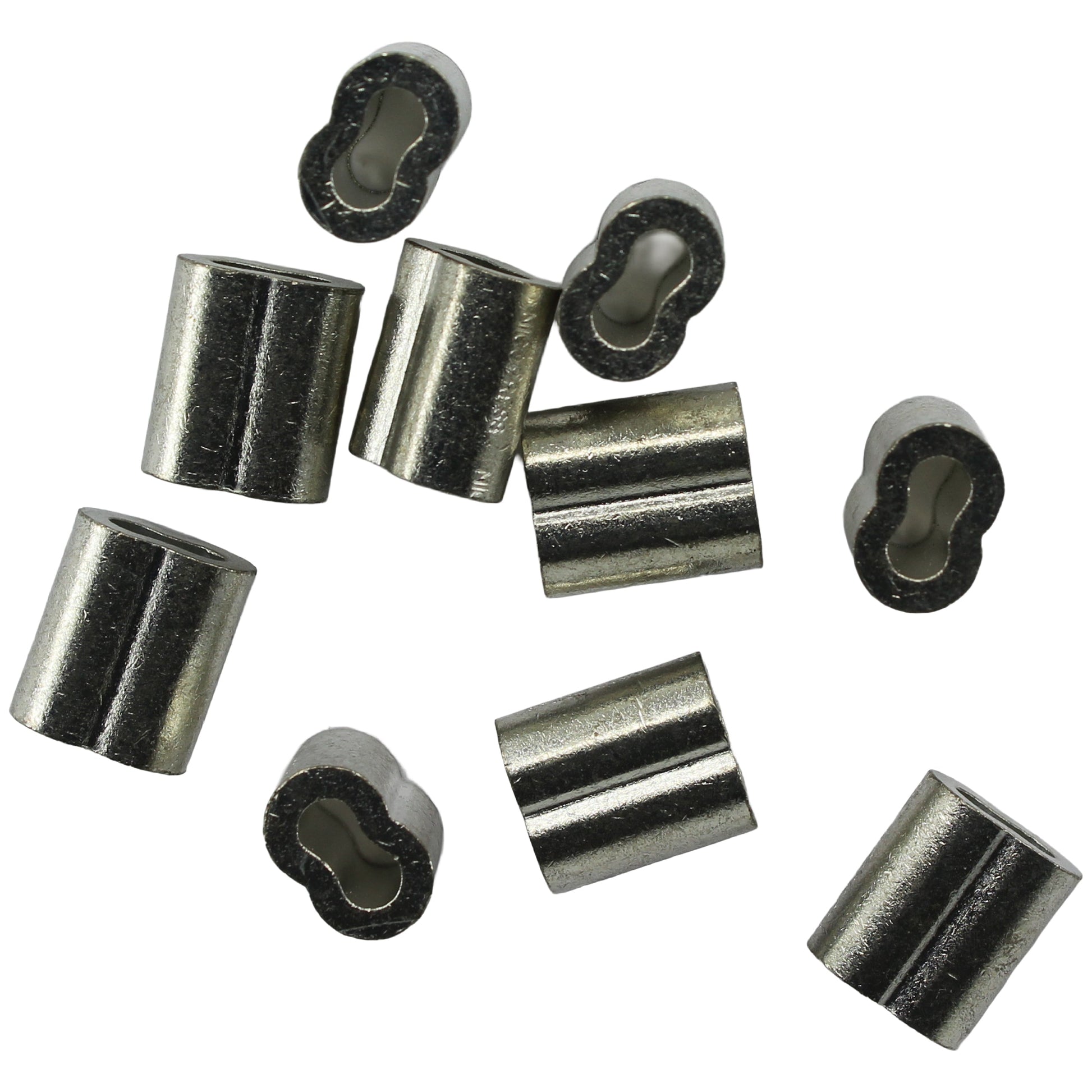 PRESSHÜLSE KUPFER VERZ. 3,0 - 3,5 MM, 1 STCK = 10 HÜLSEN Presshülsen SEILFLECHTER Tauwerk GmbH 