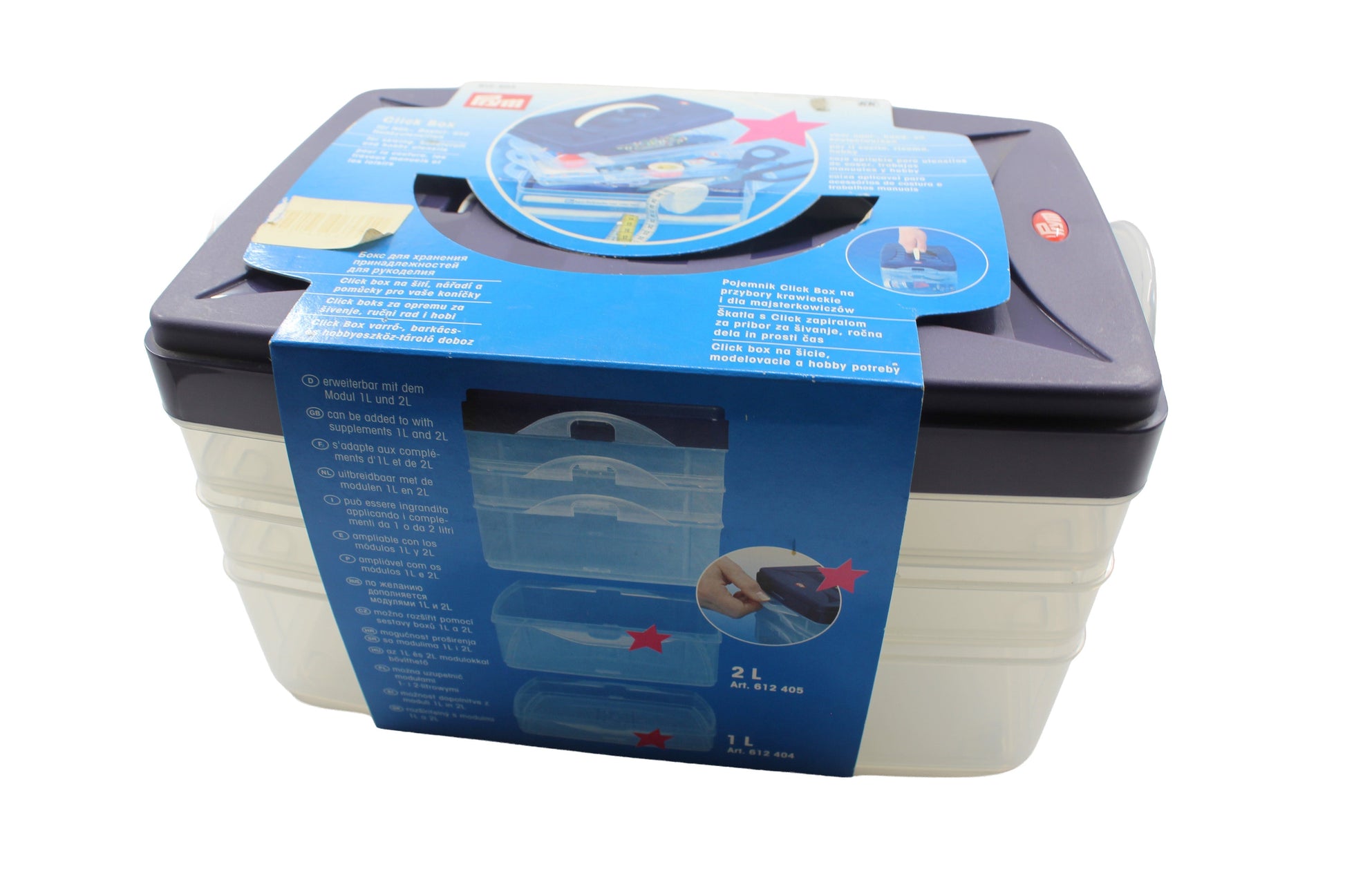 Prym Click-Box | Aufbewahrungsbox Aufbewahrungsboxen SEILFLECHTER 
