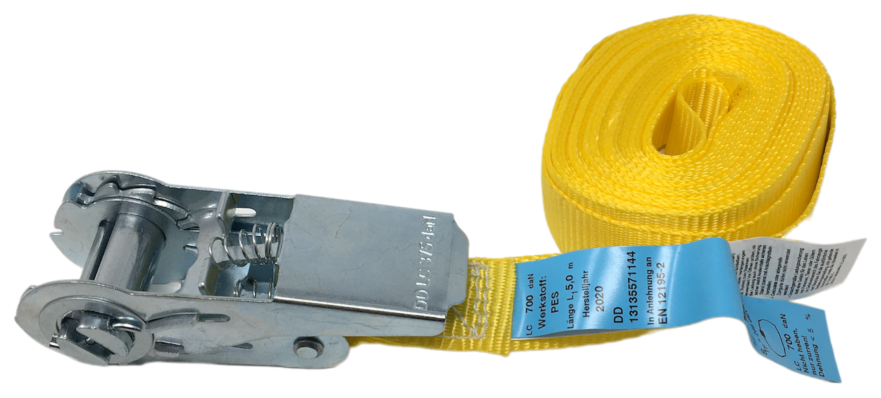Ratschen-Zurrgurt "Der Gute" 500 kg Industrie Seilflechter 