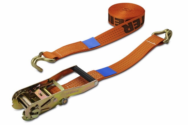 Ratschen-Zurrgurt mit Druckratsche 5 Tonnen Industrie Seilflechter 