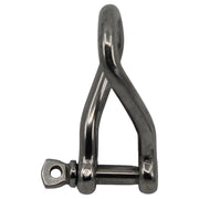 Schäkel A4 AISI 316 gedreht Schäkel Seilflechter 5 mm 