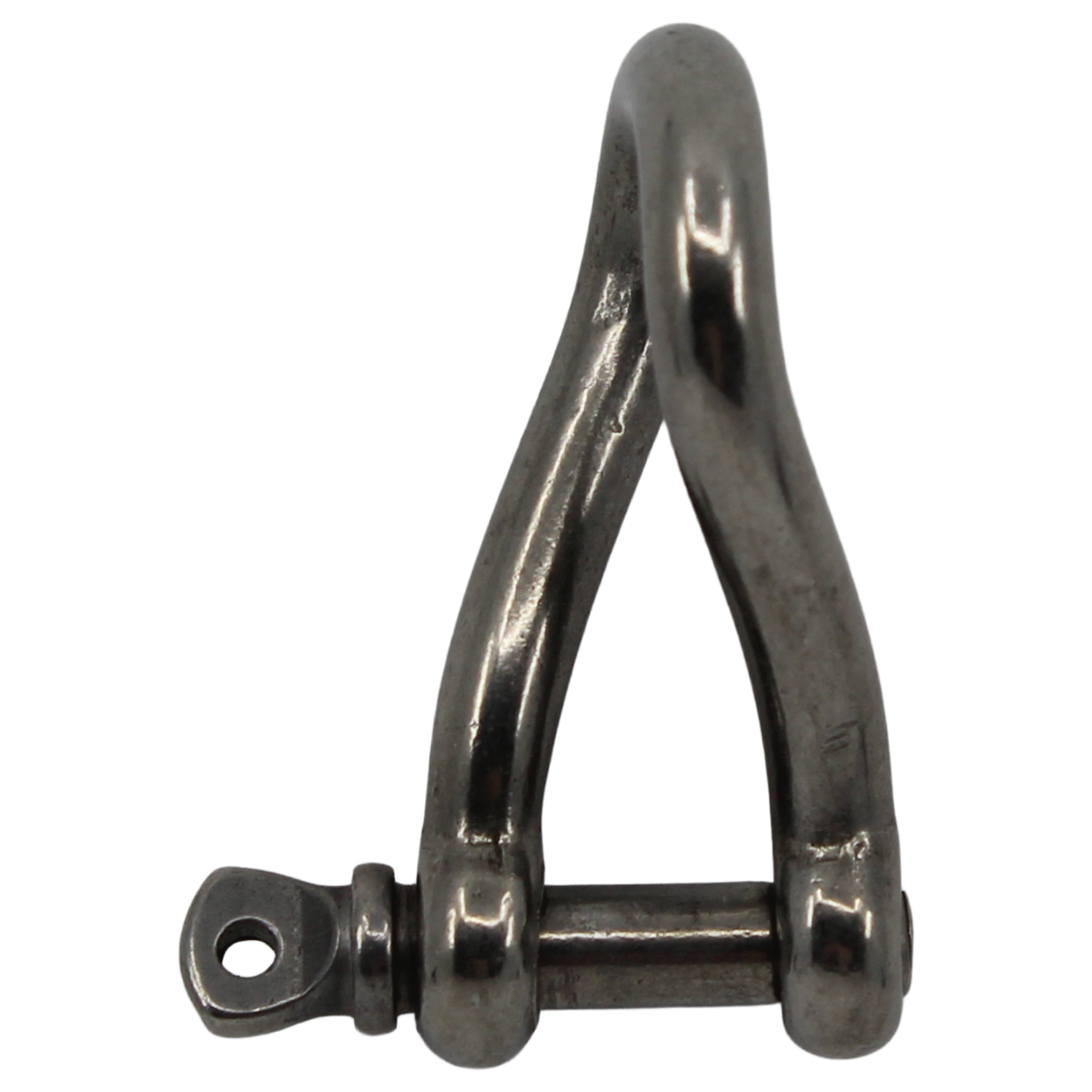 Schäkel A4 AISI 316 gedreht Schäkel Seilflechter 6 mm 