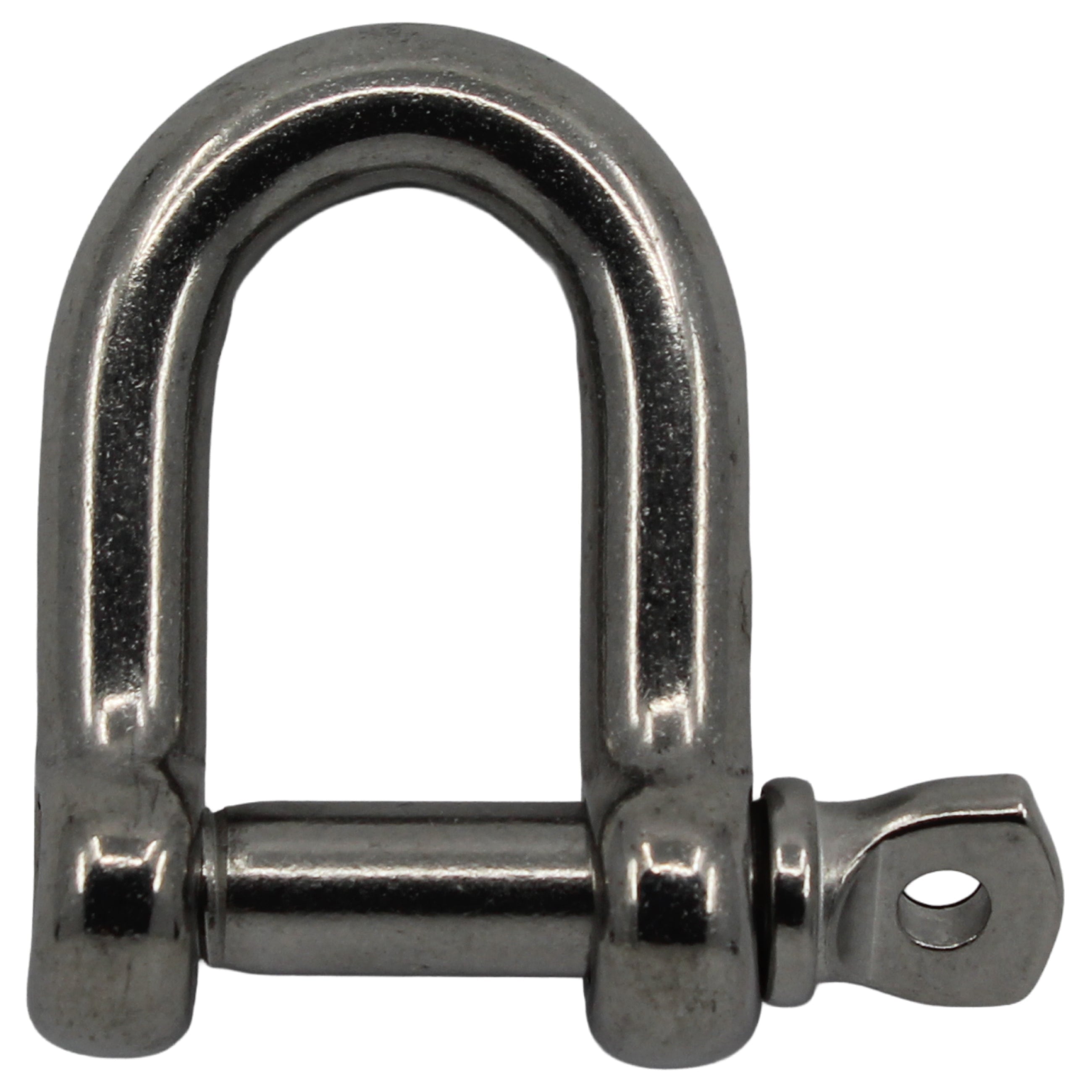 Schäkel A4 AISI 316 gerade kurz Schäkel Seilflechter 10 mm 