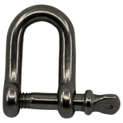 Schäkel A4 AISI 316 gerade kurz Schäkel Seilflechter 4 mm 