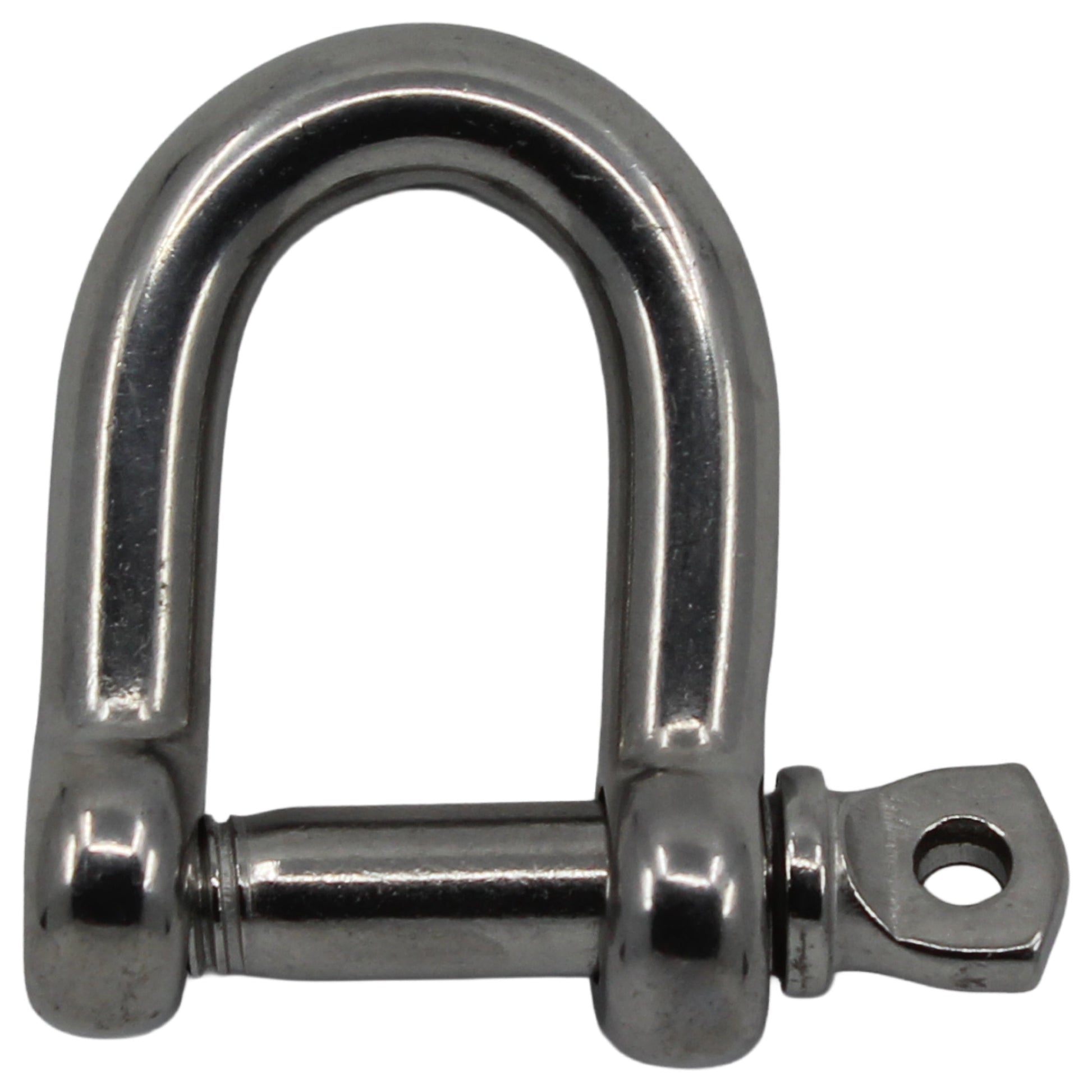 Schäkel A4 AISI 316 gerade kurz Schäkel Seilflechter 8 mm 