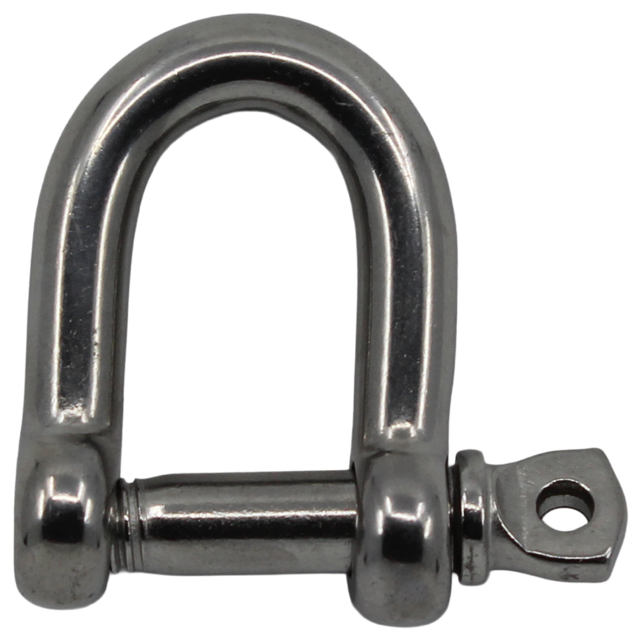 Schäkel A4 AISI 316 gerade kurz Schäkel Seilflechter 8 mm 