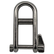 Schäkel A4 AISI 316 gerade lang mit Quersteg Schäkel Seilflechter 5 mm 